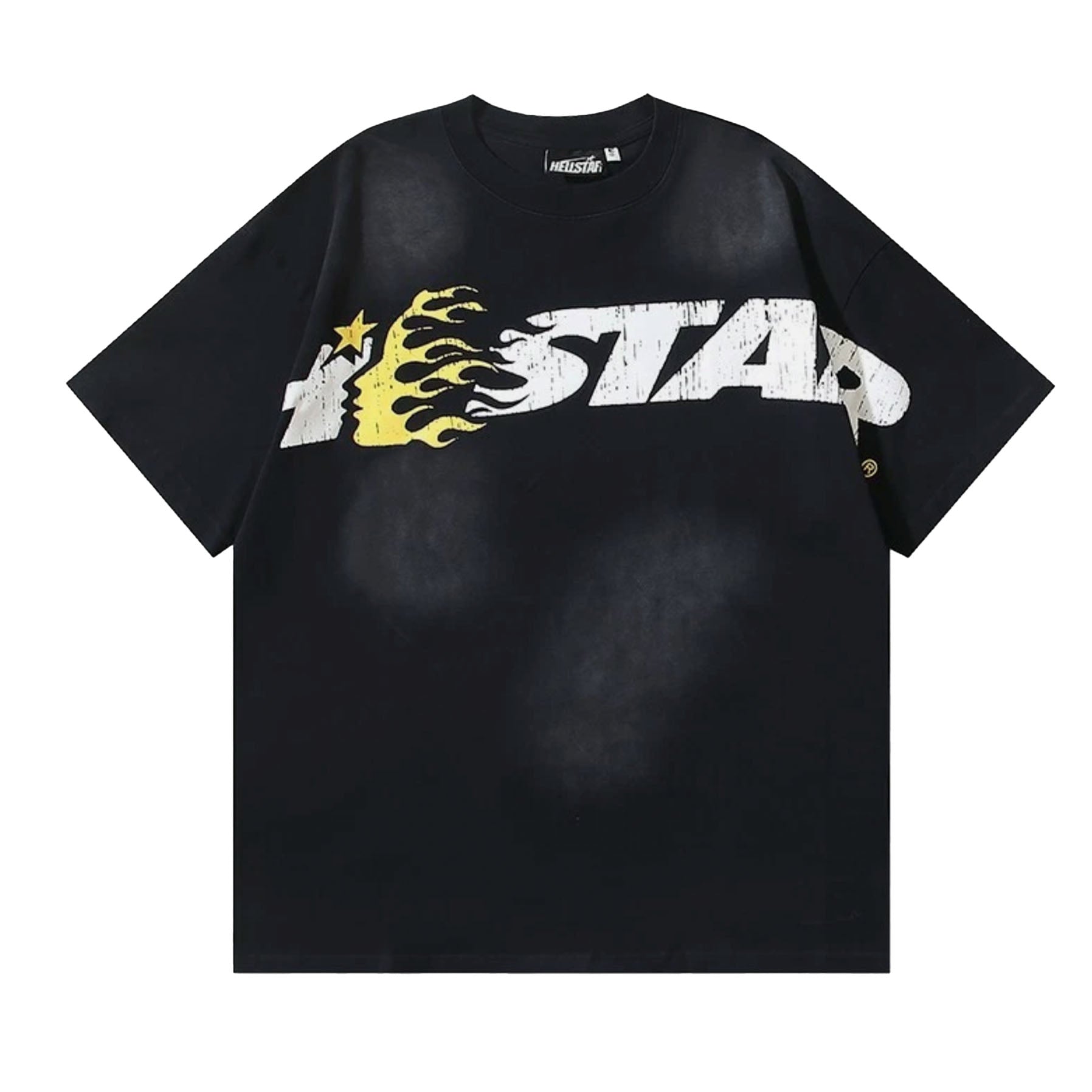 Hell Studios Star Gel Sport Logo Yellow Tee [USED] - XL (Used