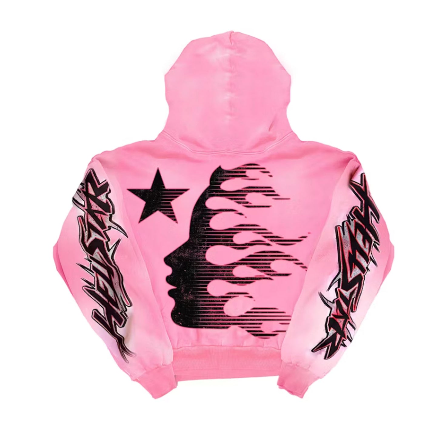 Hellstar Brainwashed Without Brain Hoodie Pink [USED] - M (Used)