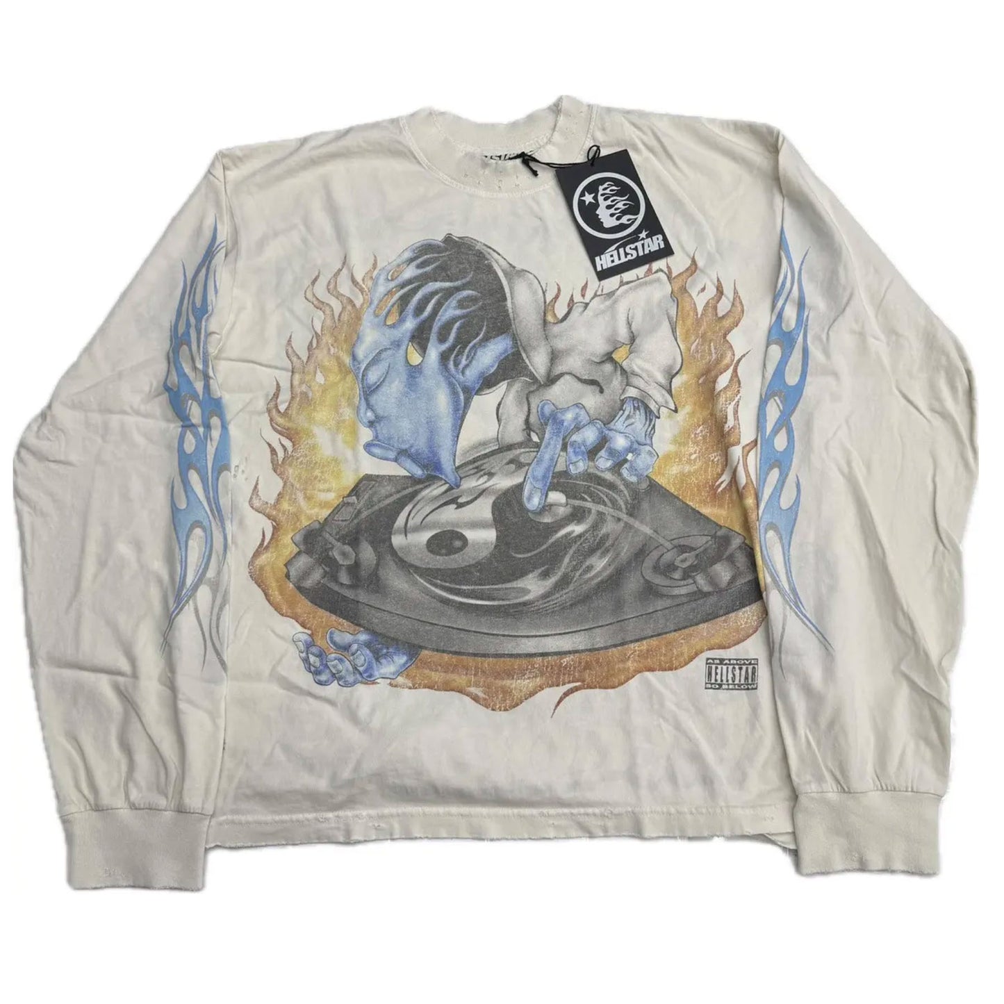 Hellstar DJ Reverse Long Sleeve T-shirt