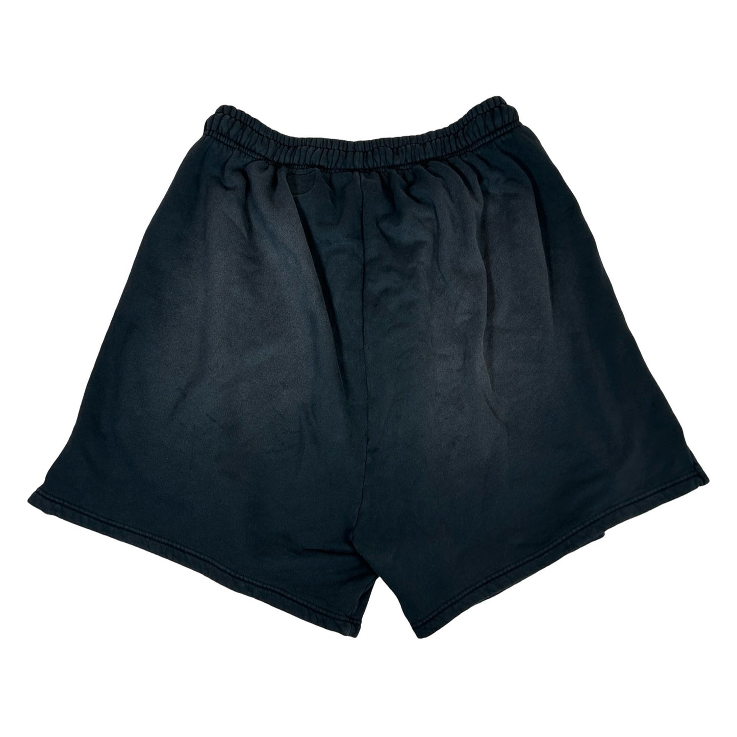 Hellstar Flame Shorts Black White [USED] - XXL (Used)