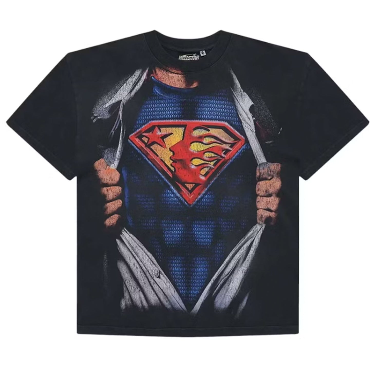 Hellstar Hellstar Superman T-shirt Black