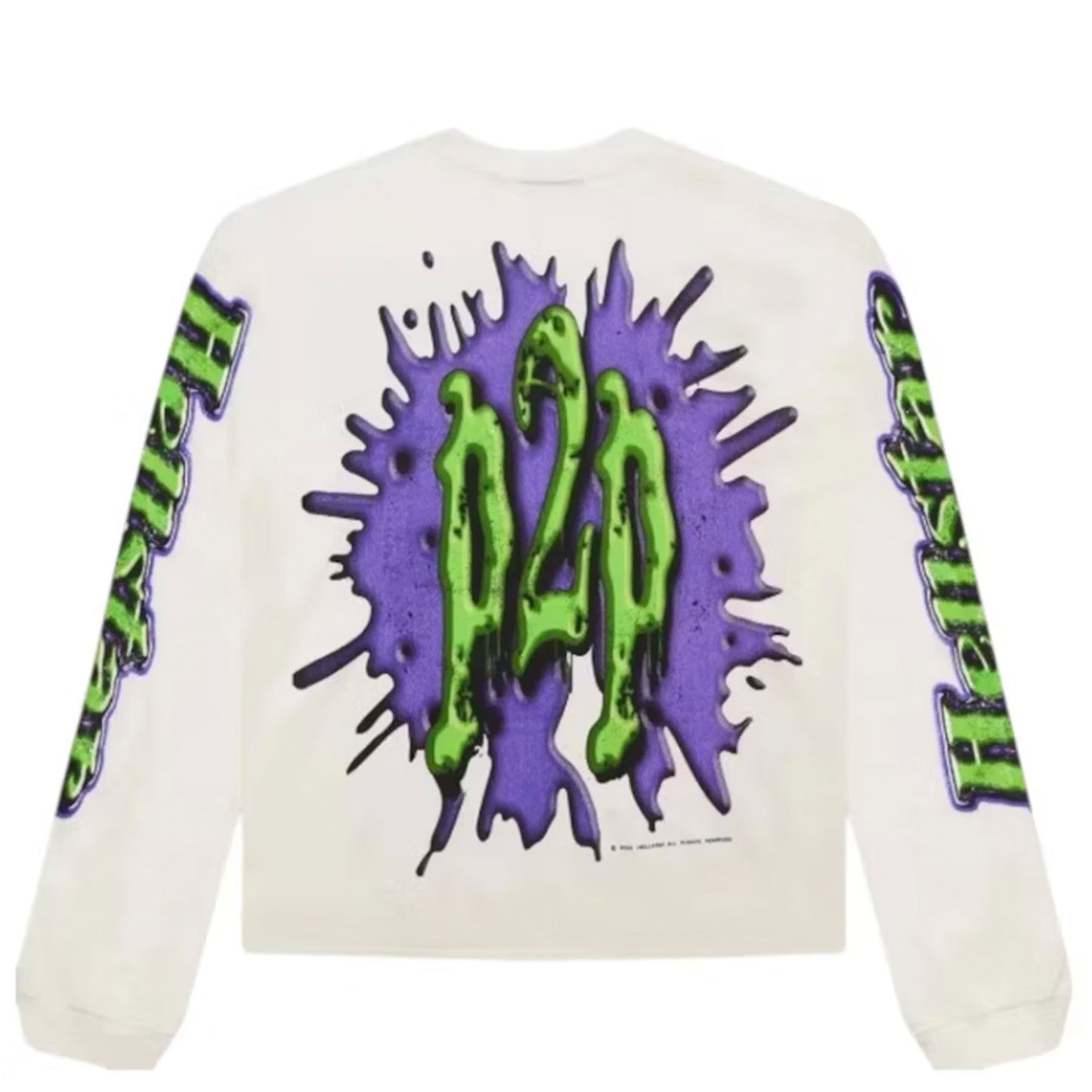 Hellstar Hellstar Zombie Longsleeve T-shirt White
