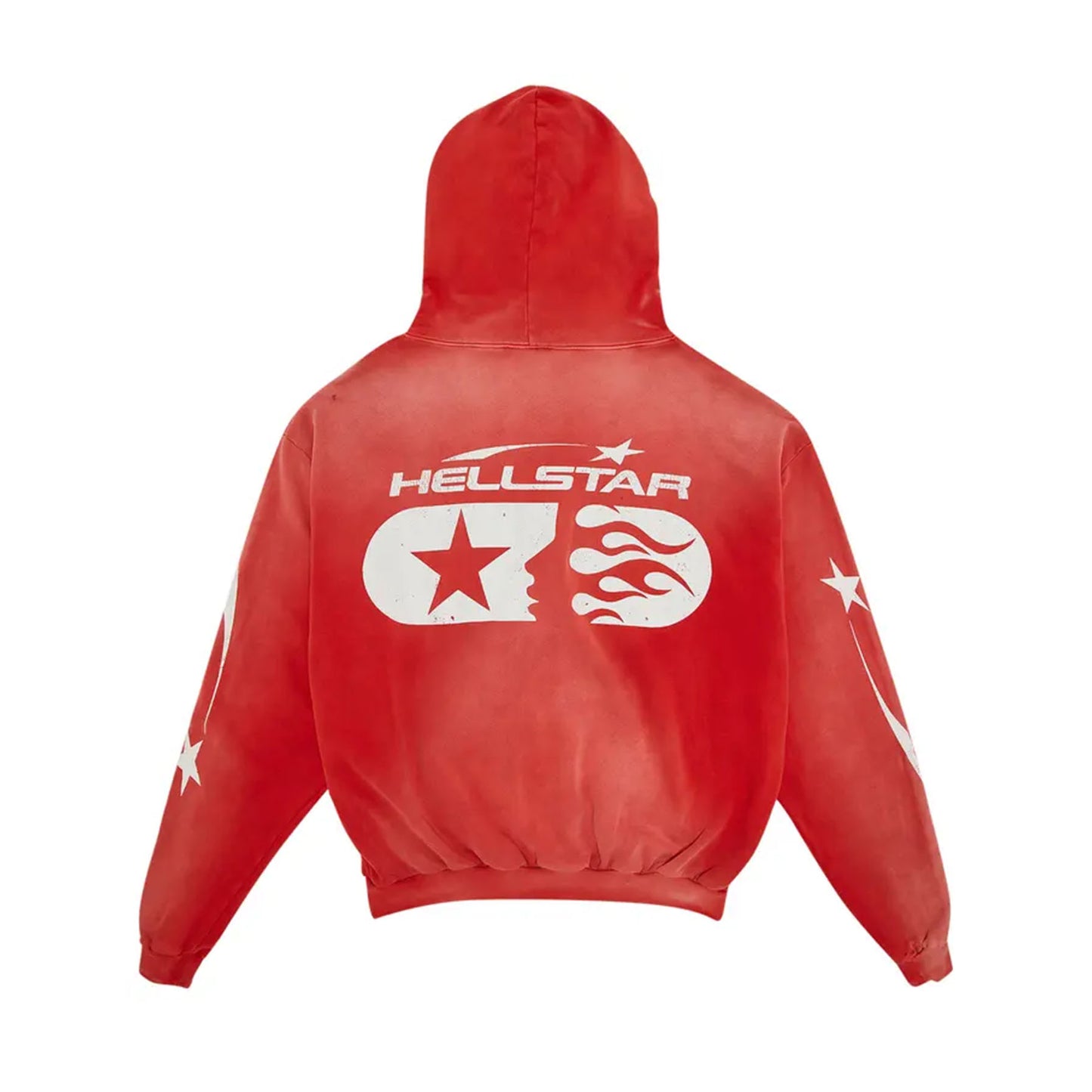 Hellstar Studios Zip Hoodie Red