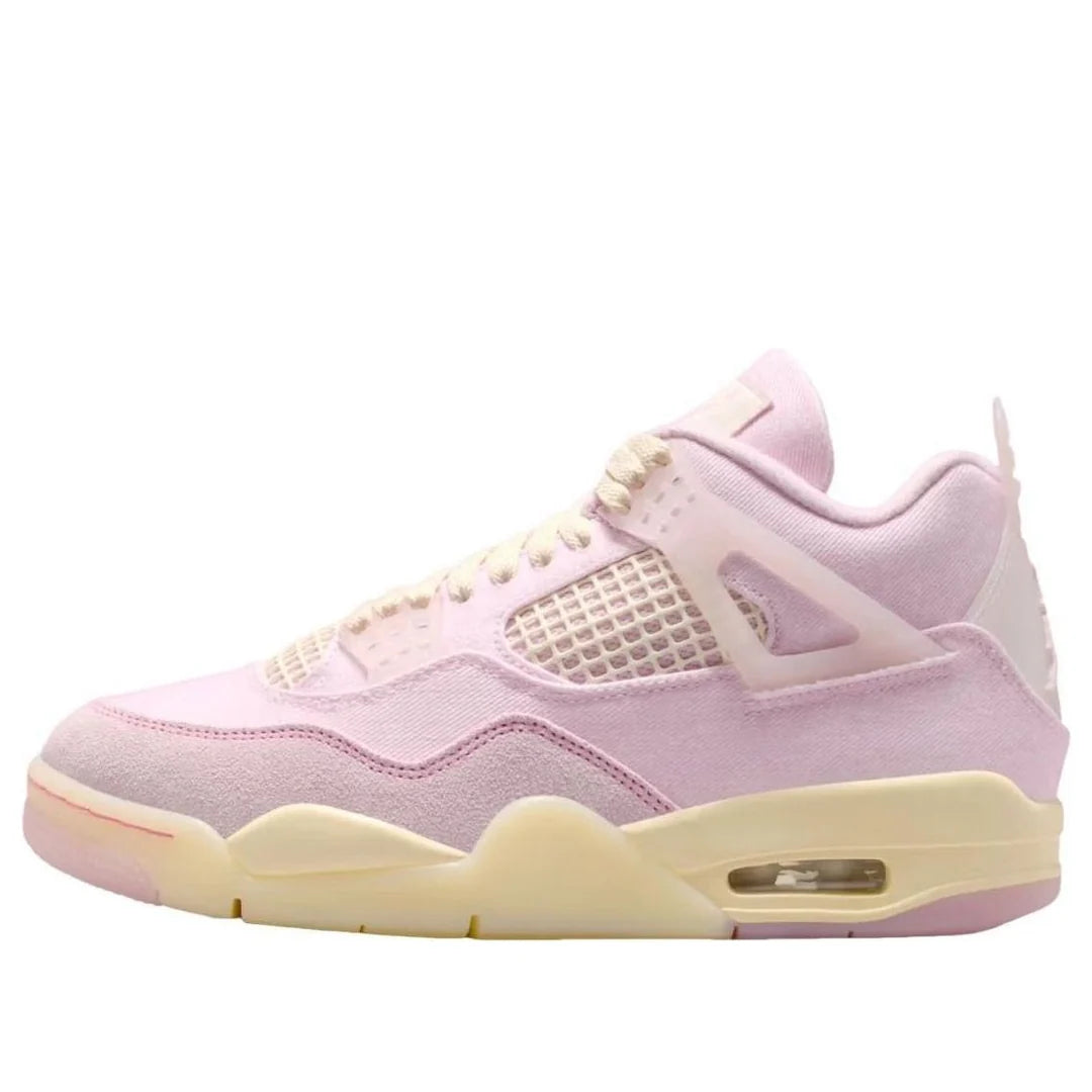IB6716 600 Jordan 4 Retro Iced Carmine (Women's)