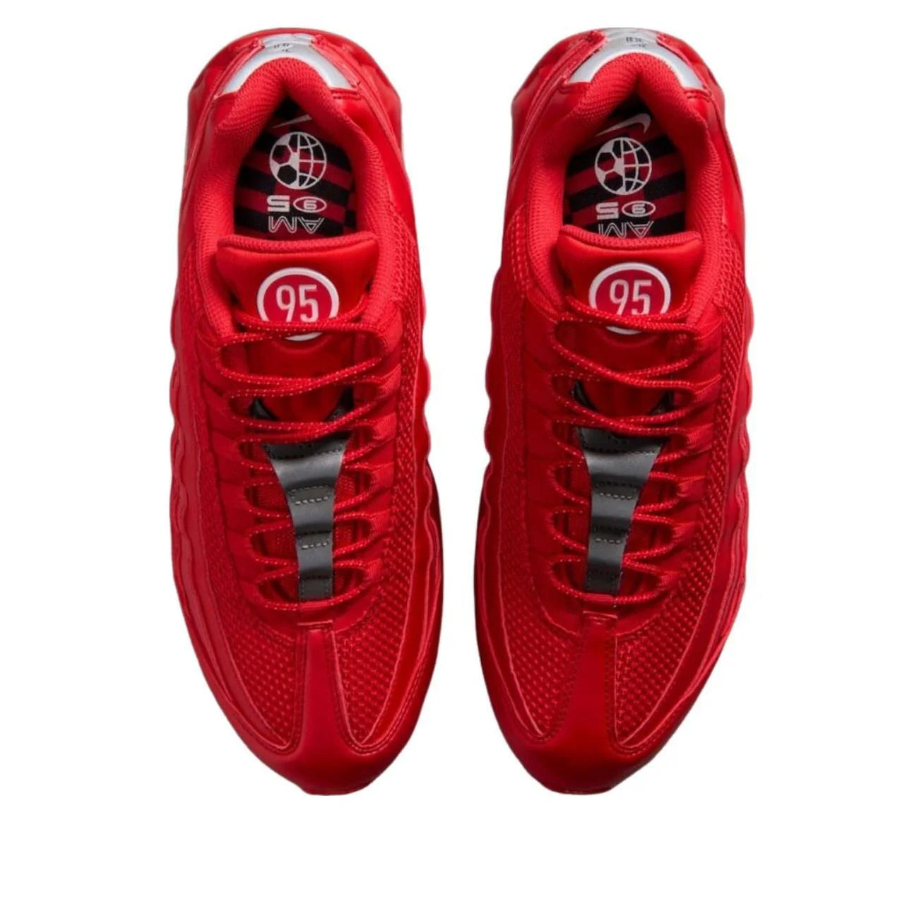 IB6830 602 Nike Air Max 95 SE Big Bubble Total 90 University Red