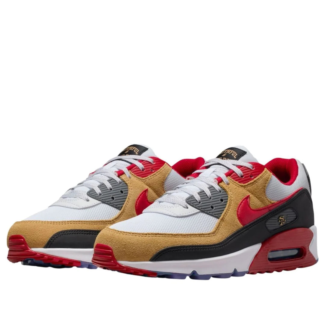 II7588 100 Nike Air Max 90 San Francisco 49ers