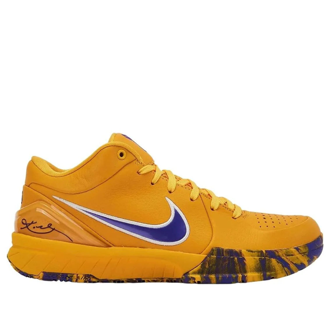 IV6585 900 Nike Kobe 4 Protro Draft Day Pack Los Angeles Lakers (Opened Packaging)
