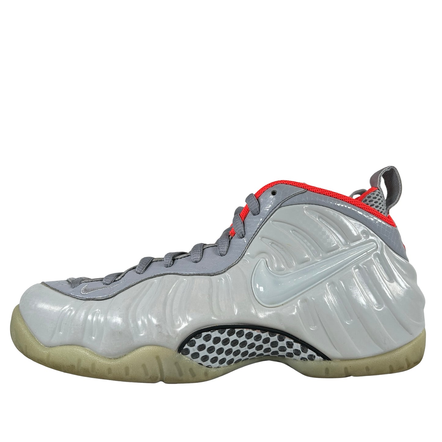 616750 003 Nike Air Foamposite Pro Pure Platinum [USED] - 9 M (Used) (No Box)