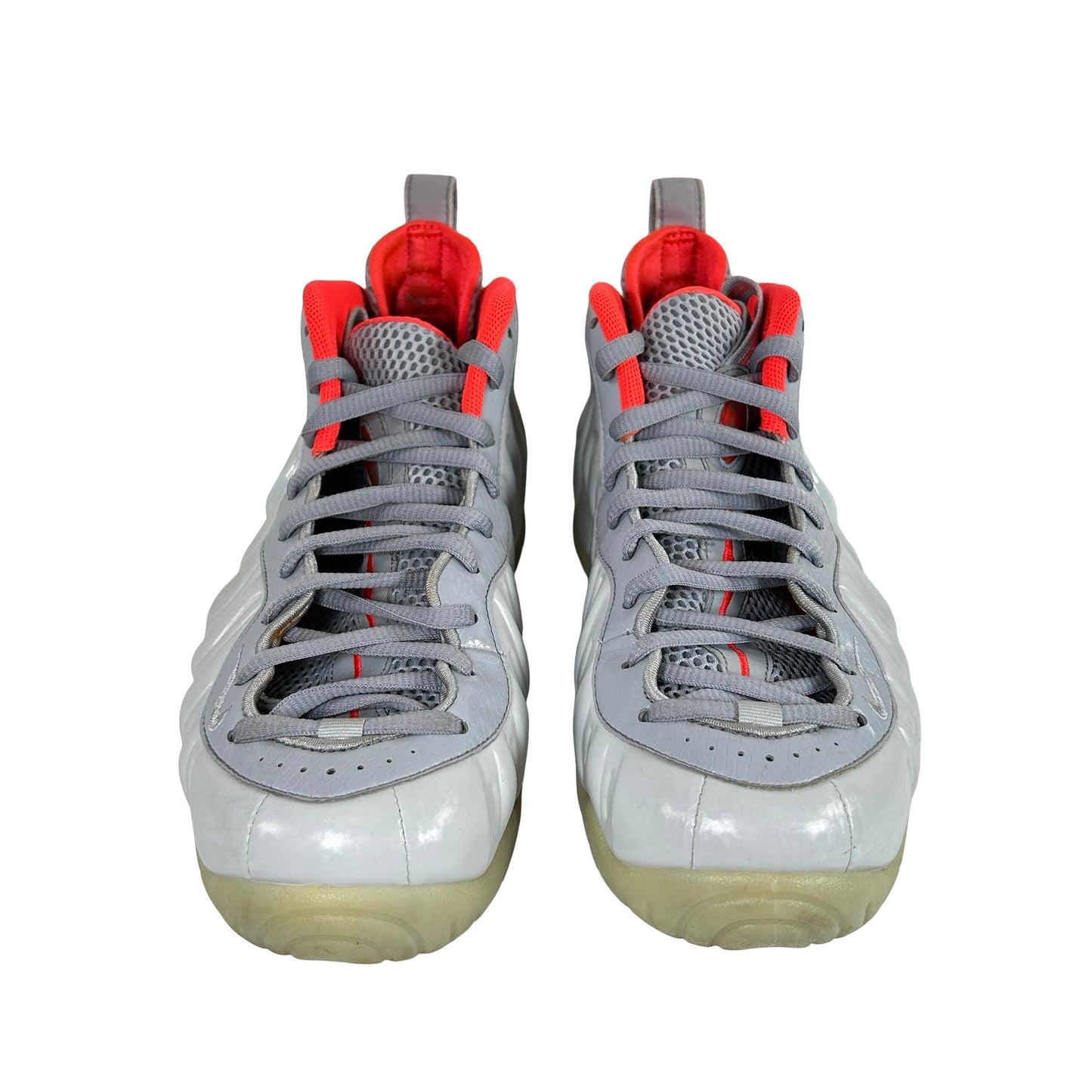 616750 003 Nike Air Foamposite Pro Pure Platinum [USED] - 9 M (Used) (No Box)