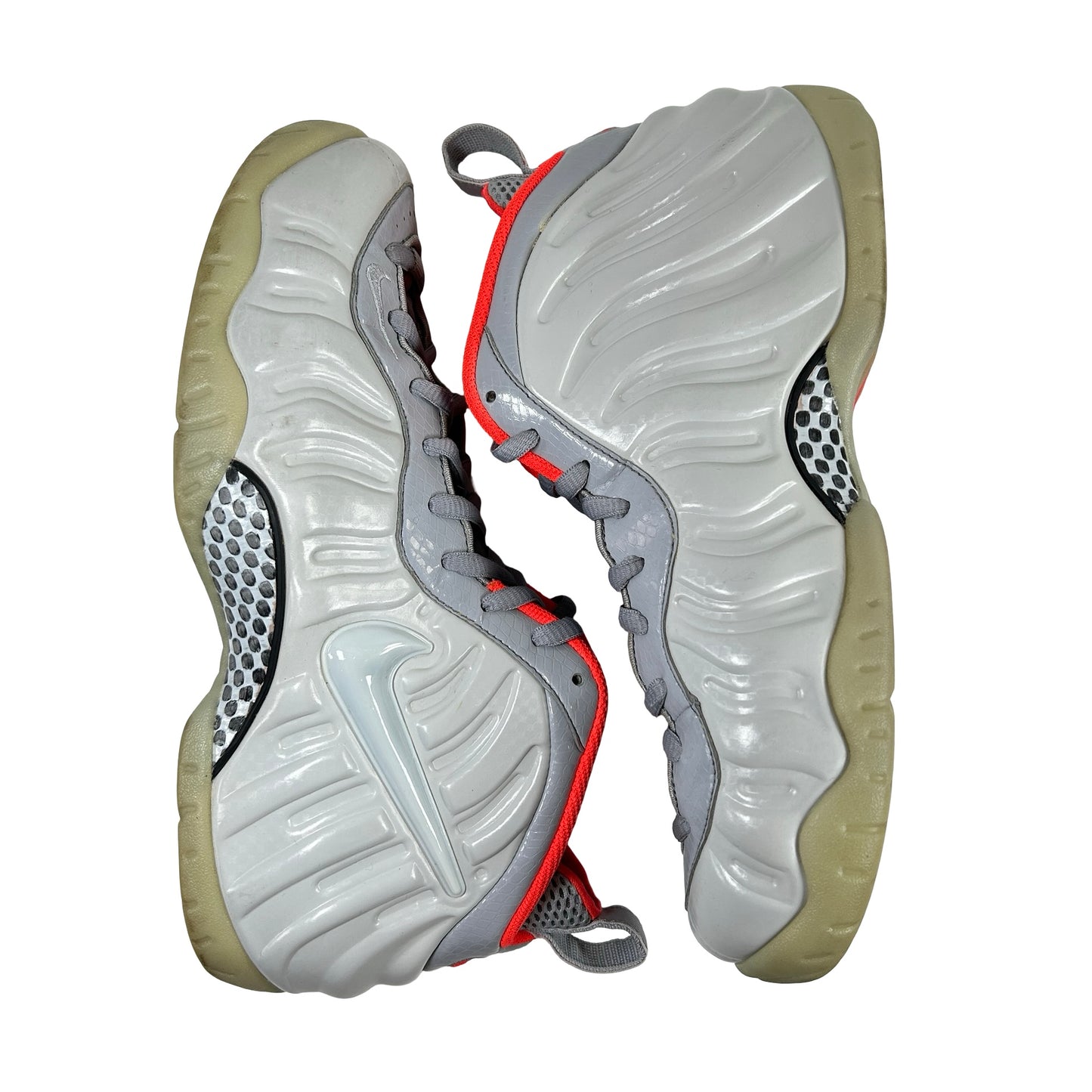 616750 003 Nike Air Foamposite Pro Pure Platinum [USED] - 9 M (Used) (No Box)
