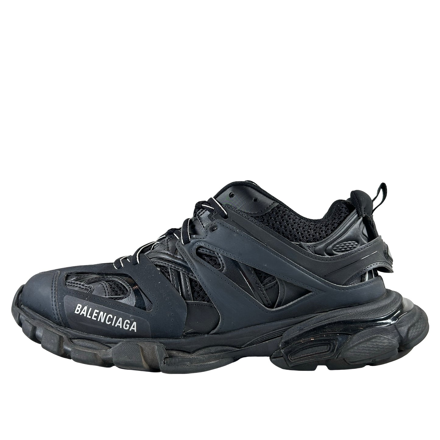 542023 W1GB1 1000 Balenciaga Track Black [USED] - 42 EU / 9 M (Used) (No Box)