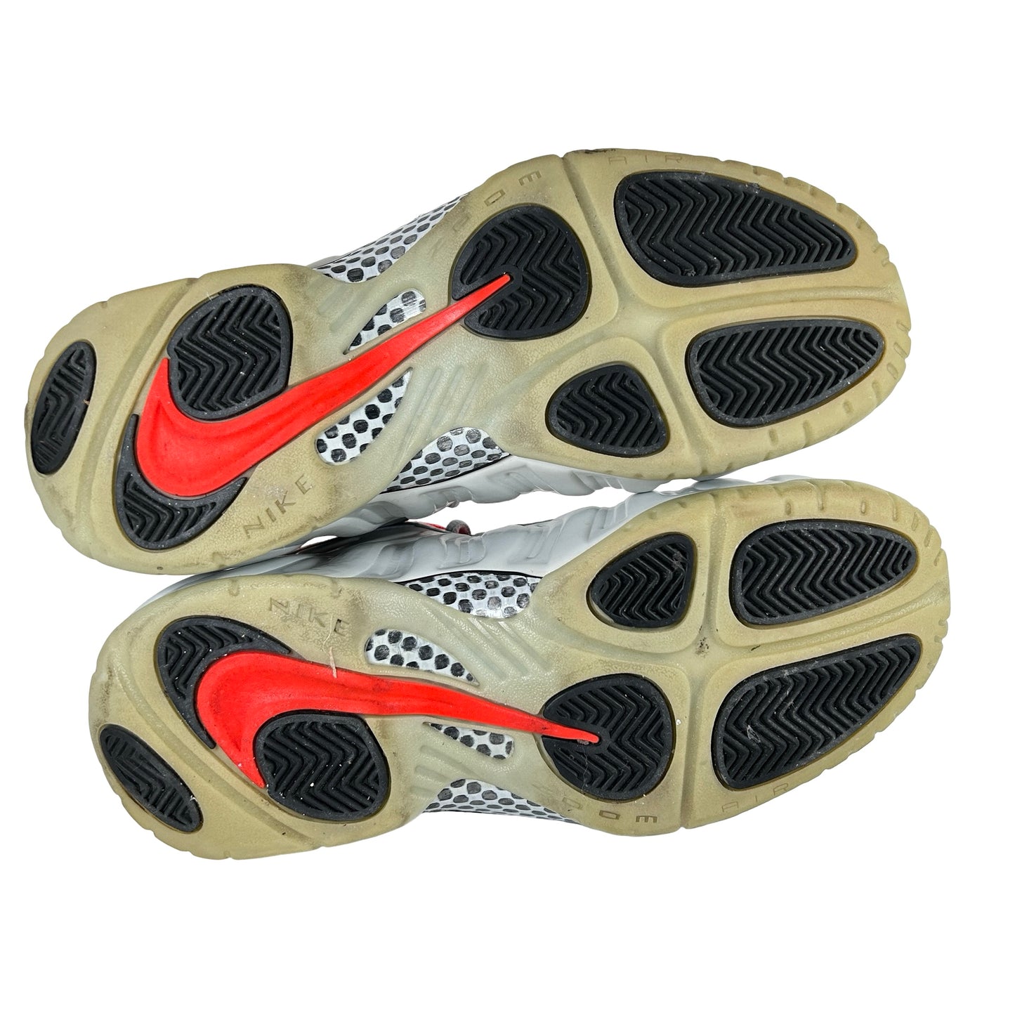 616750 003 Nike Air Foamposite Pro Pure Platinum [USED] - 9 M (Used) (No Box)