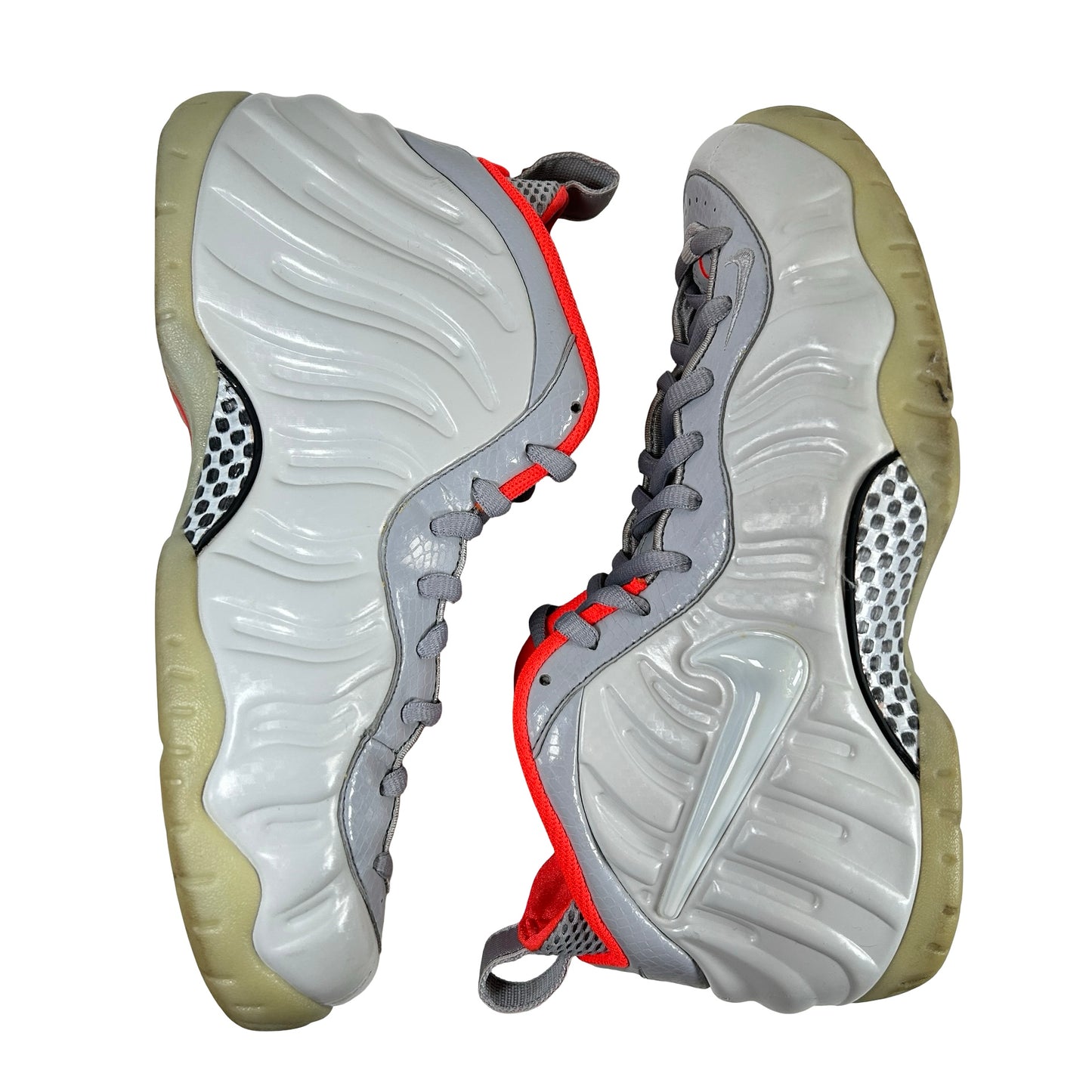 616750 003 Nike Air Foamposite Pro Pure Platinum [USED] - 9 M (Used) (No Box)