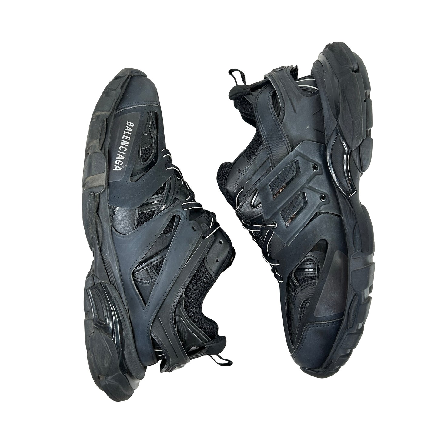 542023 W1GB1 1000 Balenciaga Track Black [USED] - 42 EU / 9 M (Used) (No Box)