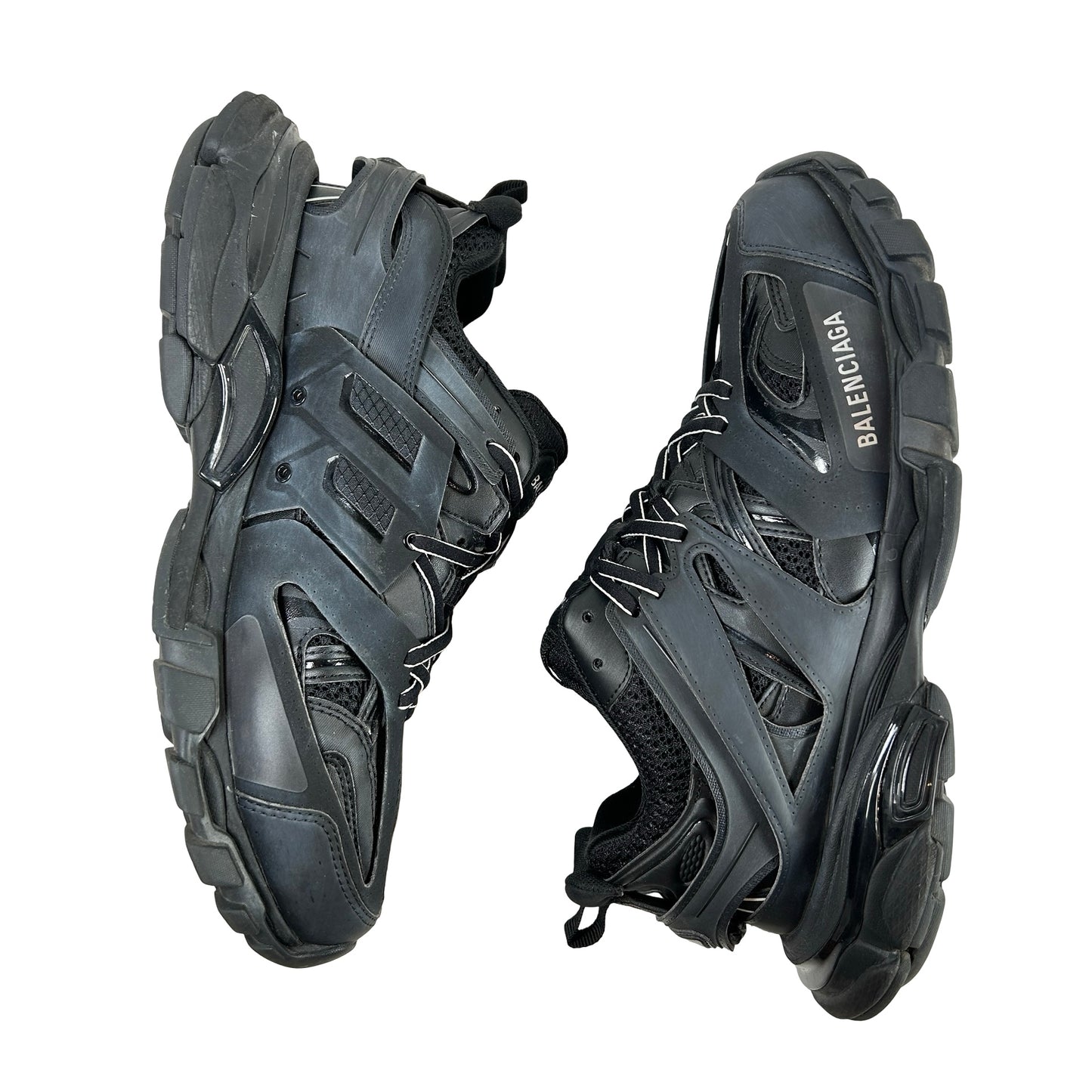 542023 W1GB1 1000 Balenciaga Track Black [USED] - 42 EU / 9 M (Used) (No Box)
