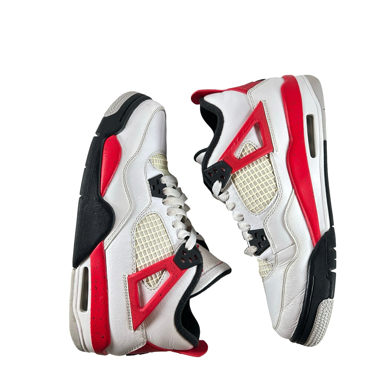 408452 161 Jordan 4 Retro Red Cement (GS) [USED] - 7 Y (Used) (No Box2)