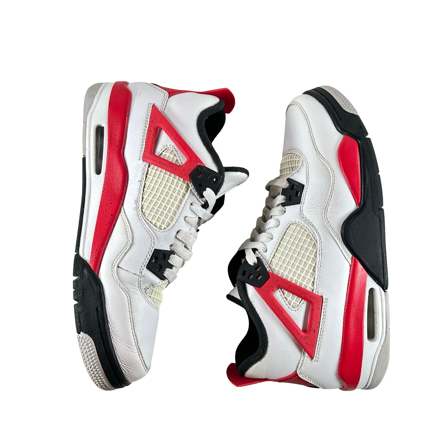 408452 161 Jordan 4 Retro Red Cement (GS) [USED] - 7 Y (Used) (No Box2)