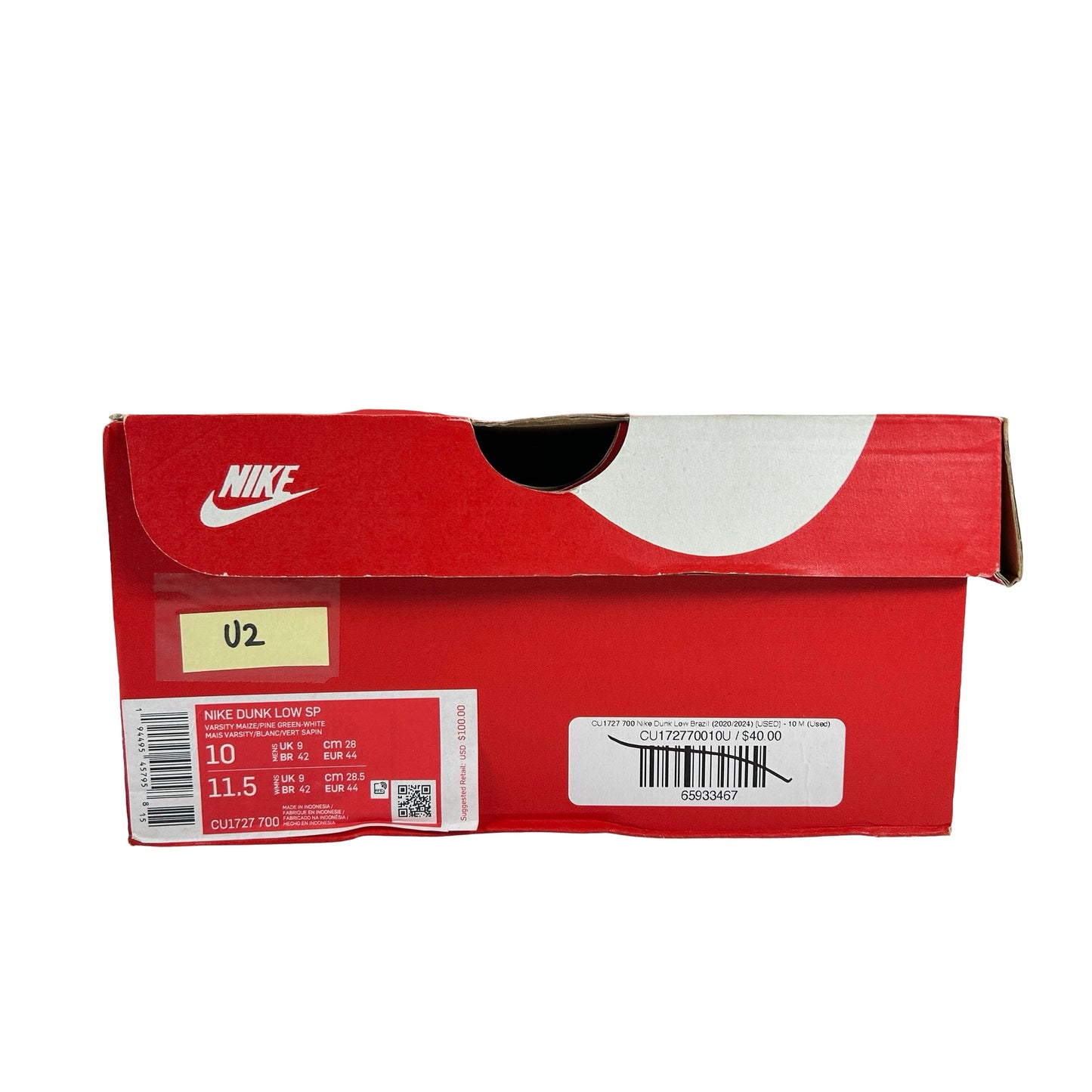 CT8013 116 Jordan 12 Retro Cherry (2023) [USED] - 9.5 M (Used15)