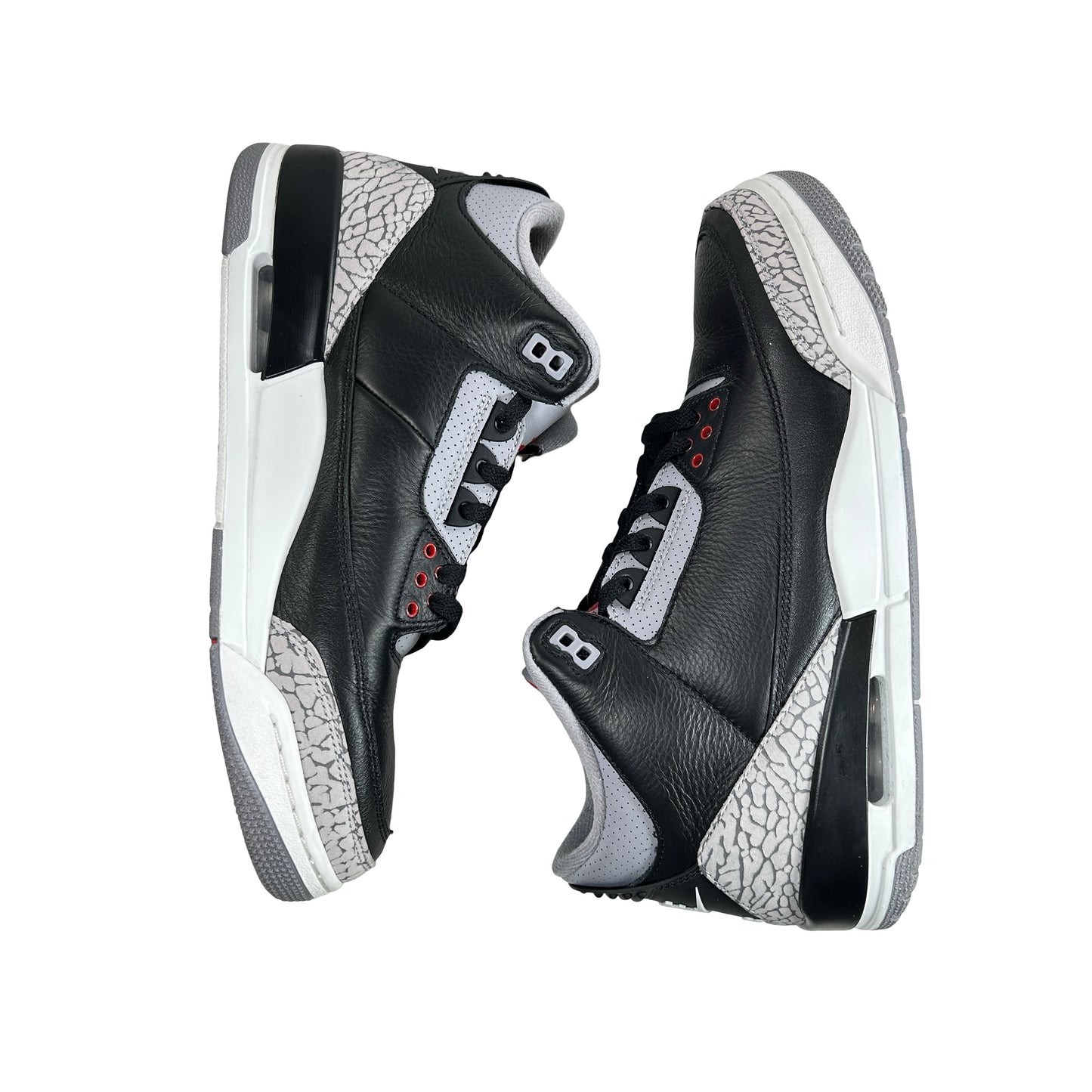 DN3707 010 Jordan 3 Retro OG Black Cement (2024) [USED] - 10.5 M (Used18)