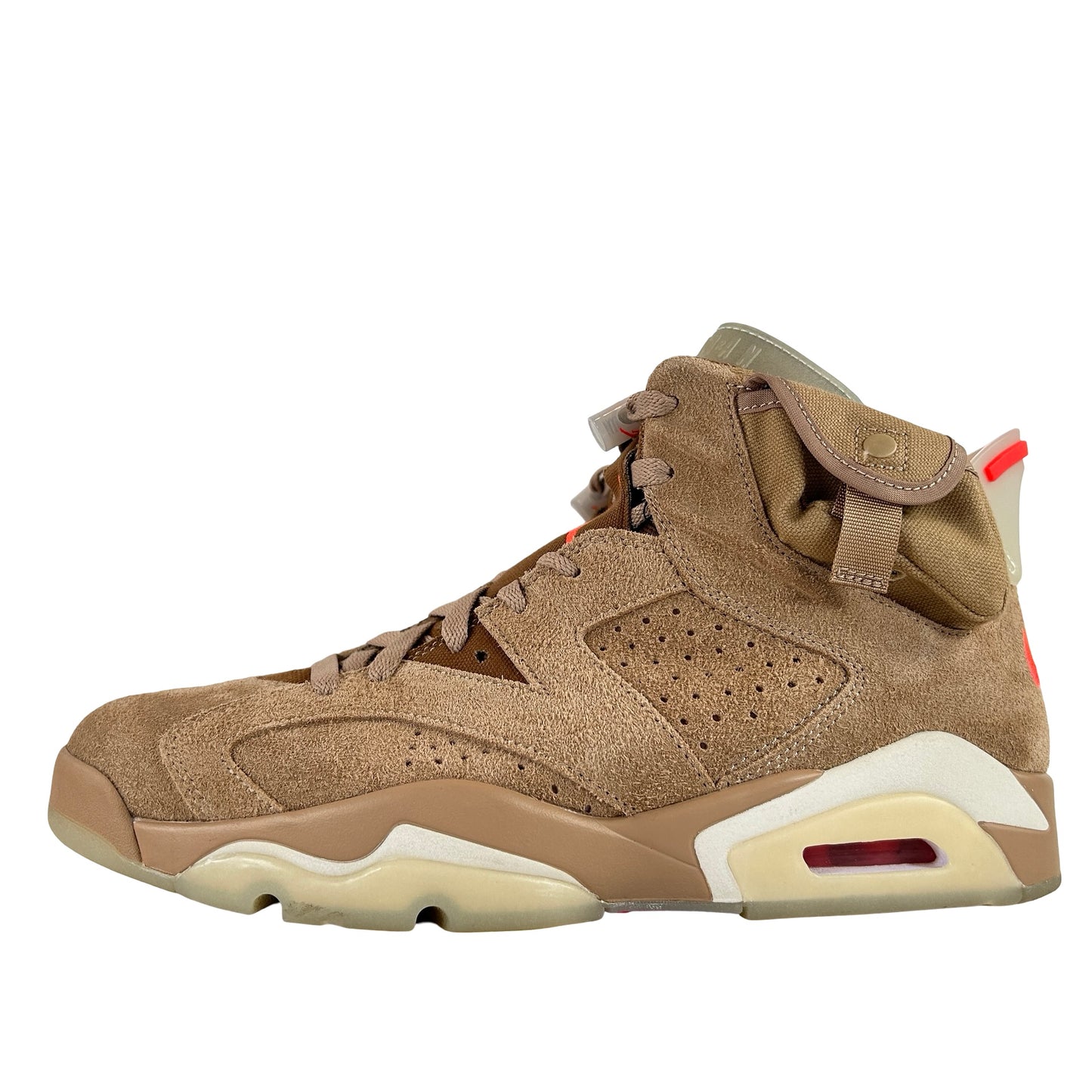 DH0690 200 Jordan 6 Retro Travis Scott British Khaki [USED] - 9.5 M (Used3)