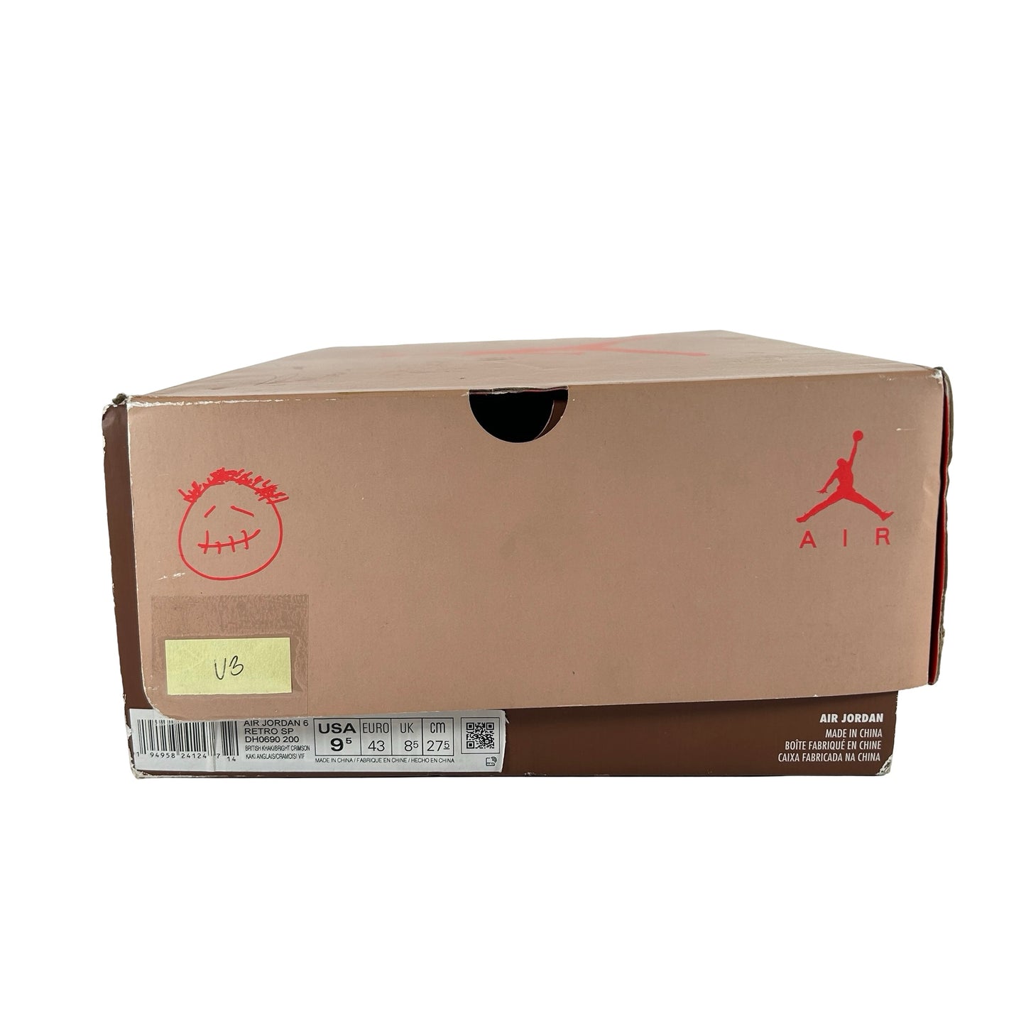 DH0690 200 Jordan 6 Retro Travis Scott British Khaki [USED] - 9.5 M (Used3)