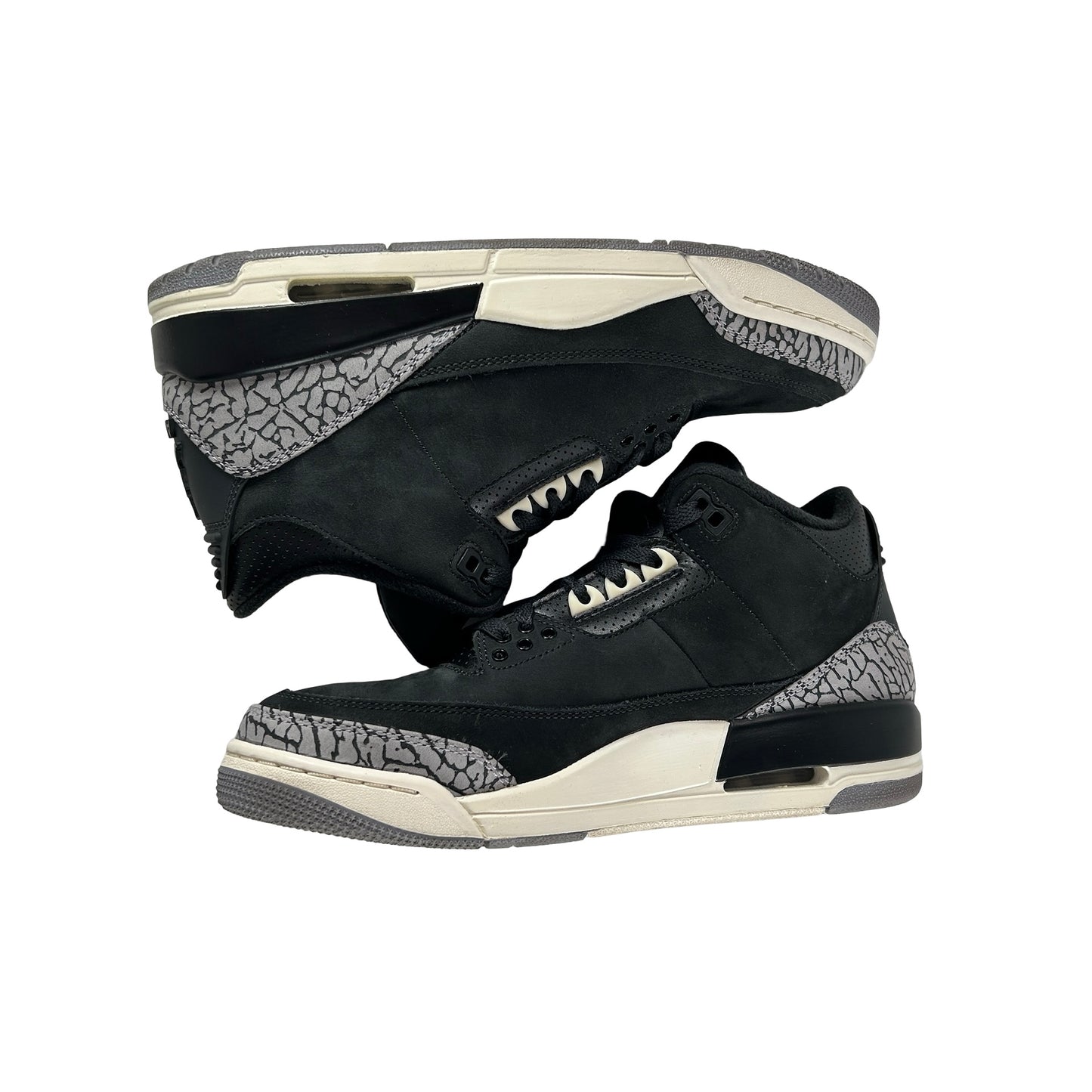 CK9246 001 Jordan 3 Retro Off Noir (Women's) [USED] - 10 W (Used2)