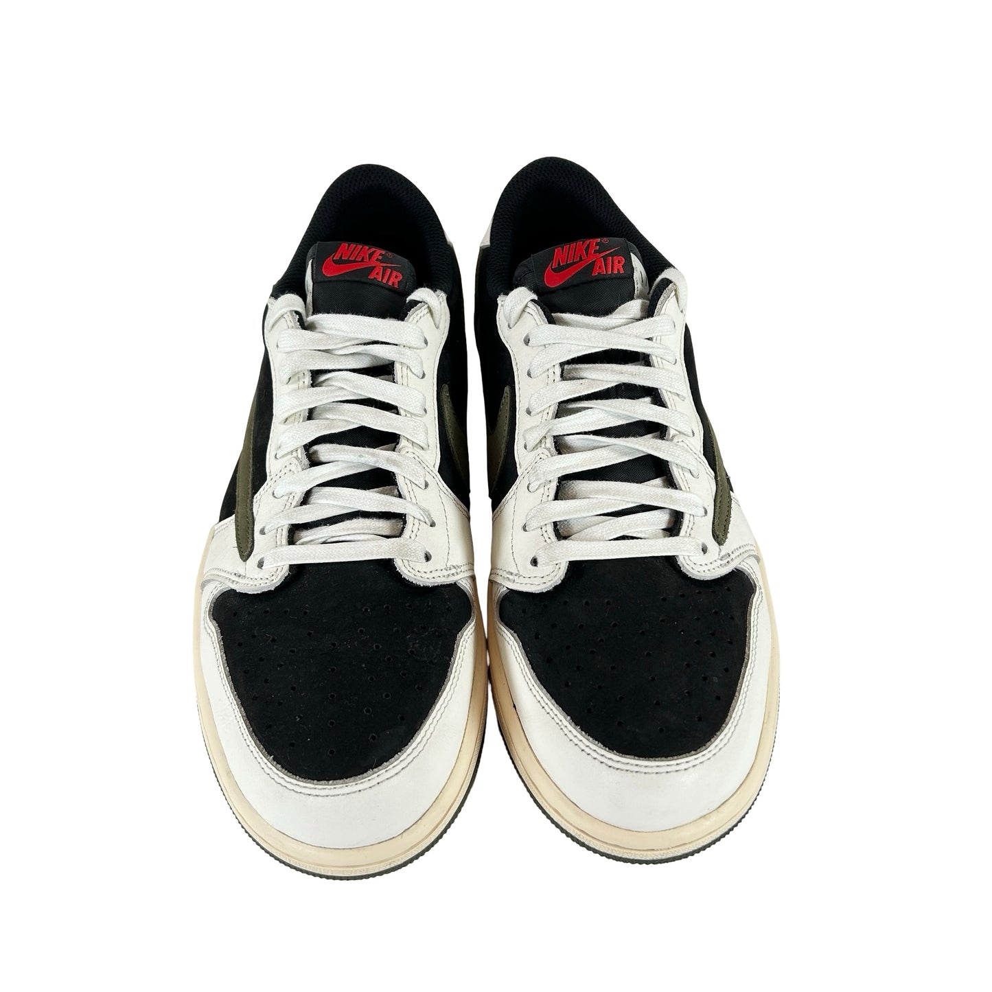 DZ4137 106 Jordan 1 Retro Low OG SP Travis Scott Olive (W) [USED] - 10.5 W (Used2)