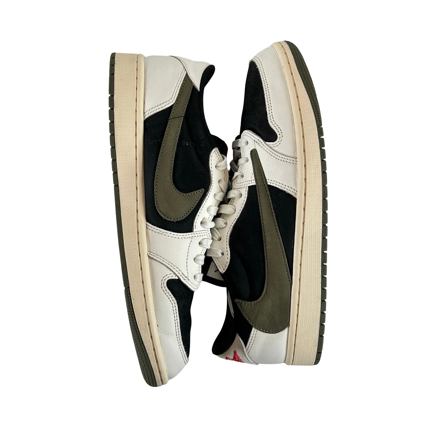 DZ4137 106 Jordan 1 Retro Low OG SP Travis Scott Olive (W) [USED] - 10.5 W (Used2)