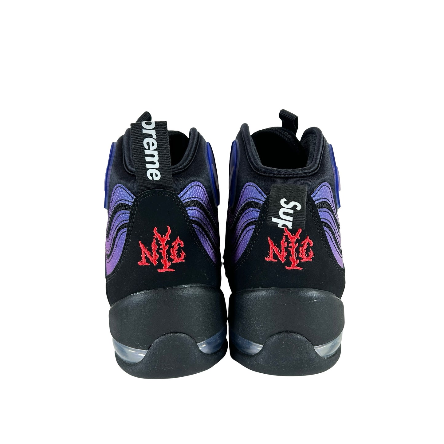 DX3292 001 Nike Air Bakin SP Supreme Black [USED] - 8 M (Used)