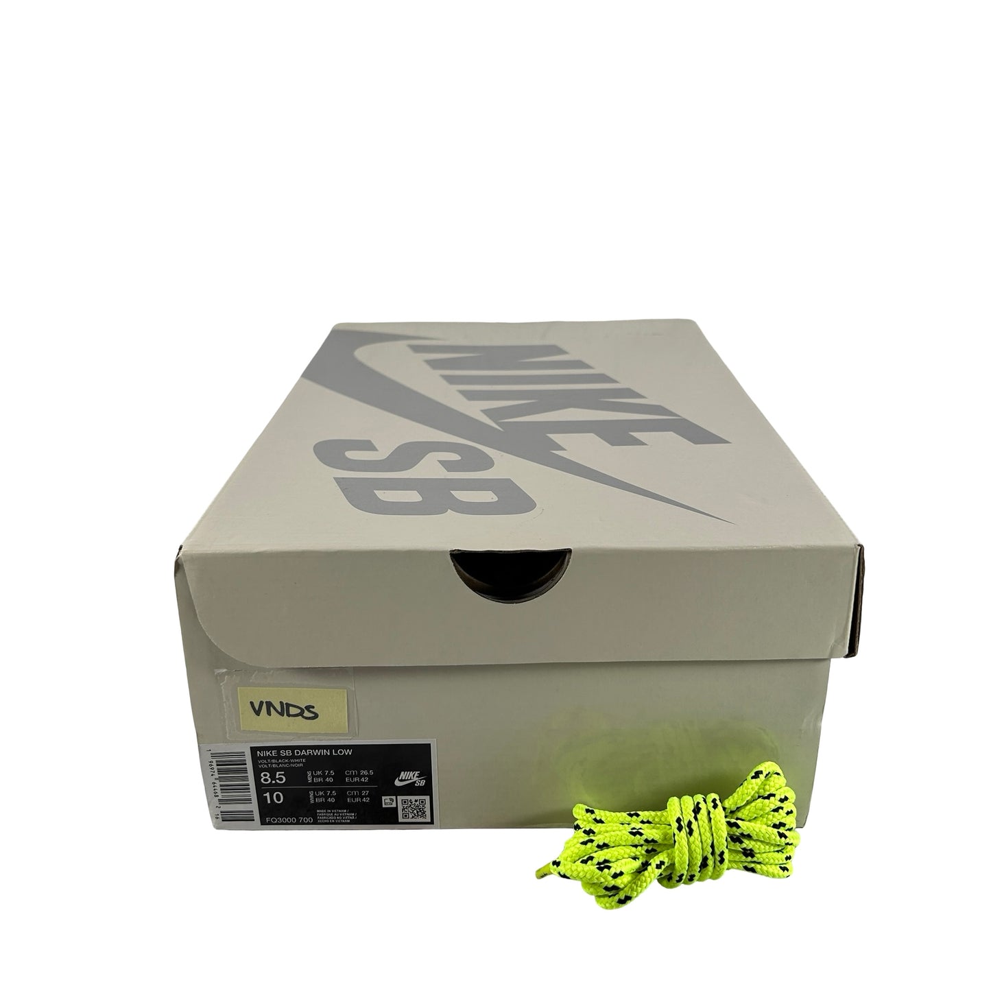 FQ3000 700 Nike SB Darwin Low Supreme Volt [USED] - 8.5 M (VNDS)