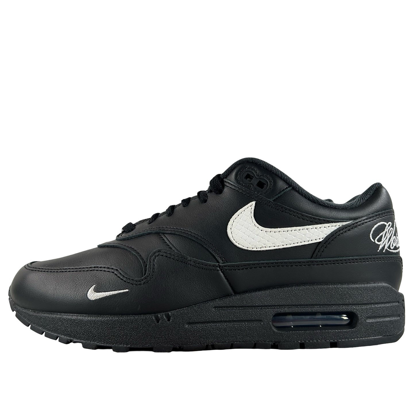 HF8813 001 Nike Air Max 1 '87 SP Supreme Black White [USED] - 8.5 M (VNDS)