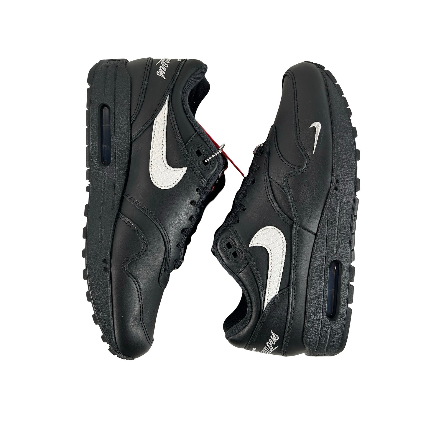 HF8813 001 Nike Air Max 1 '87 SP Supreme Black White [USED] - 8.5 M (VNDS)