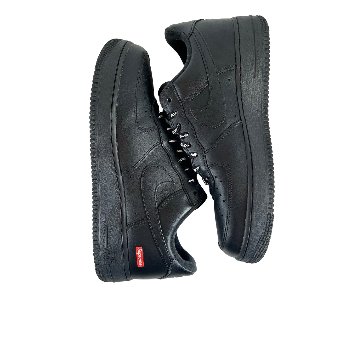 CU9225 001 Air Force 1 Low Supreme Black [USED] - 10 M (Used4)