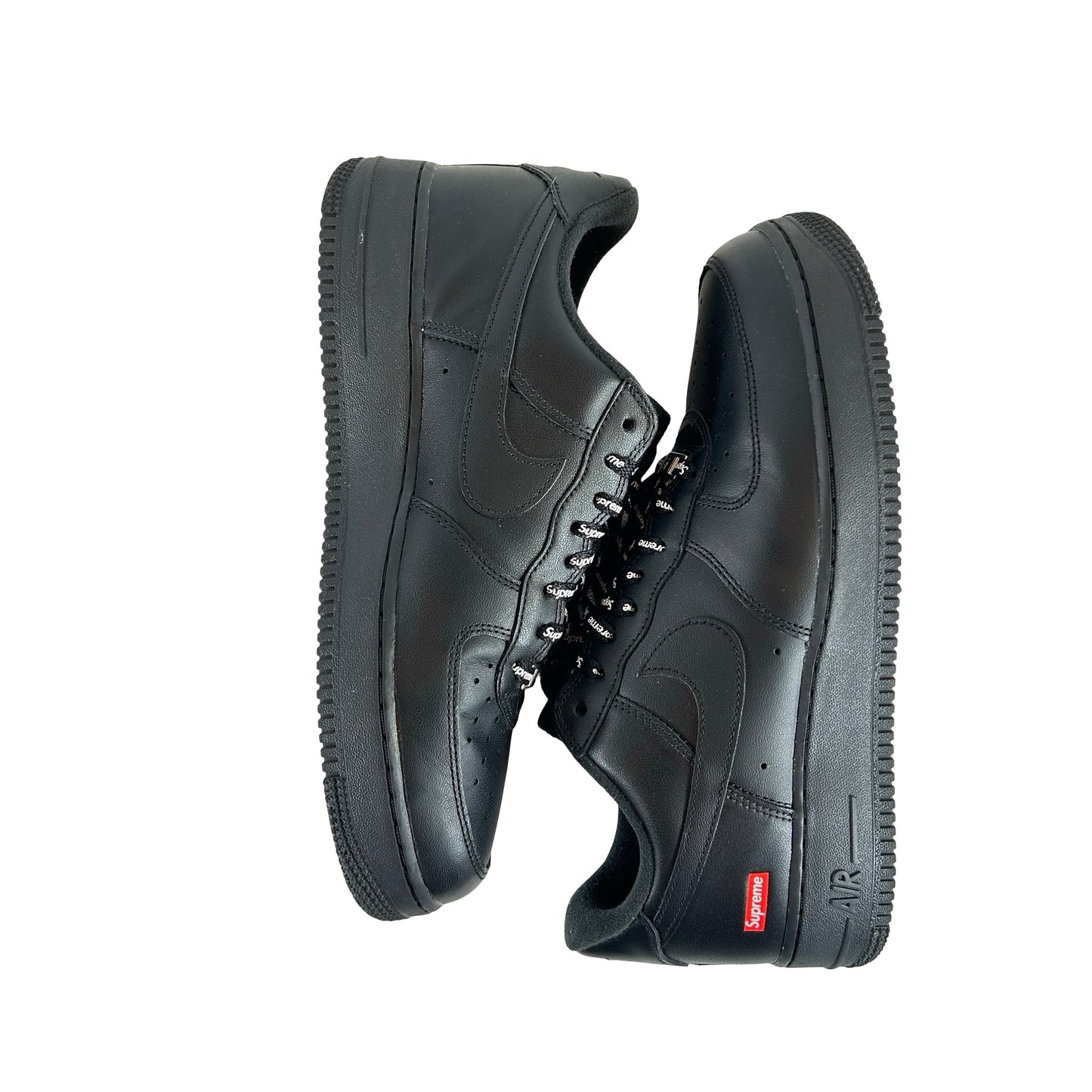 CU9225 001 Air Force 1 Low Supreme Black [USED] - 10 M (Used4)