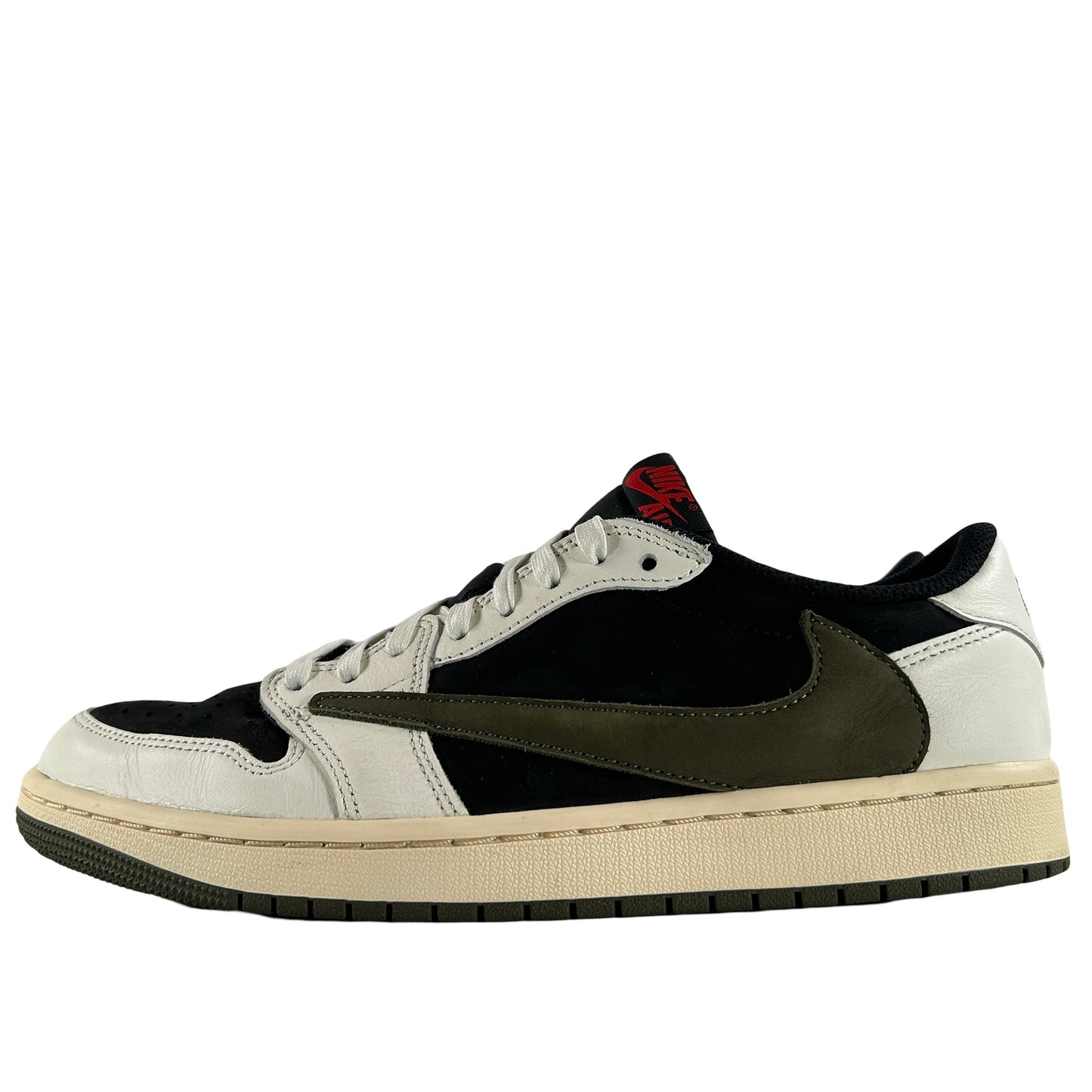 DZ4137 106 Jordan 1 Retro Low OG SP Travis Scott Olive (W) [USED] - 10.5 W (Used)