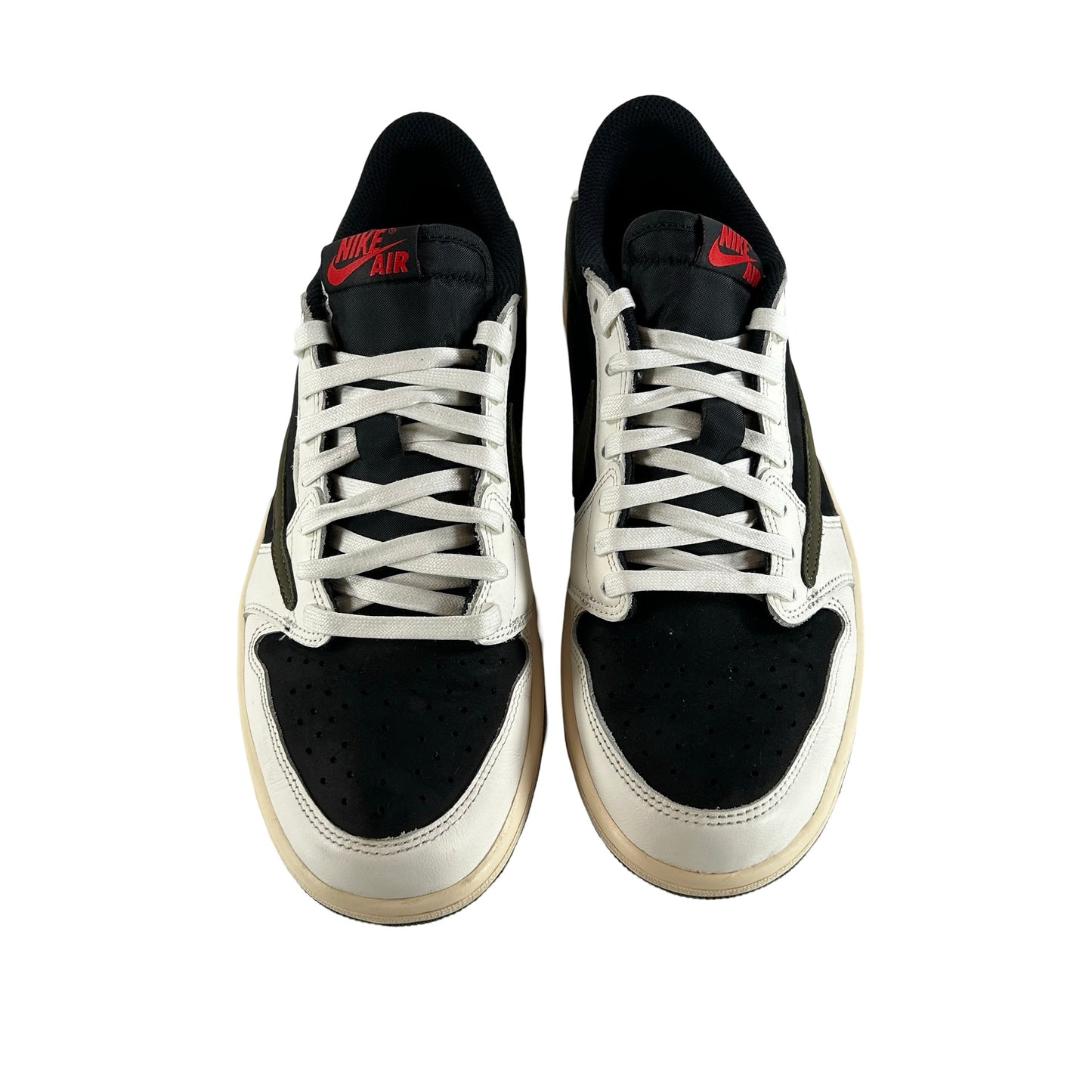 DZ4137 106 Jordan 1 Retro Low OG SP Travis Scott Olive (W) [USED] - 10.5 W (Used)