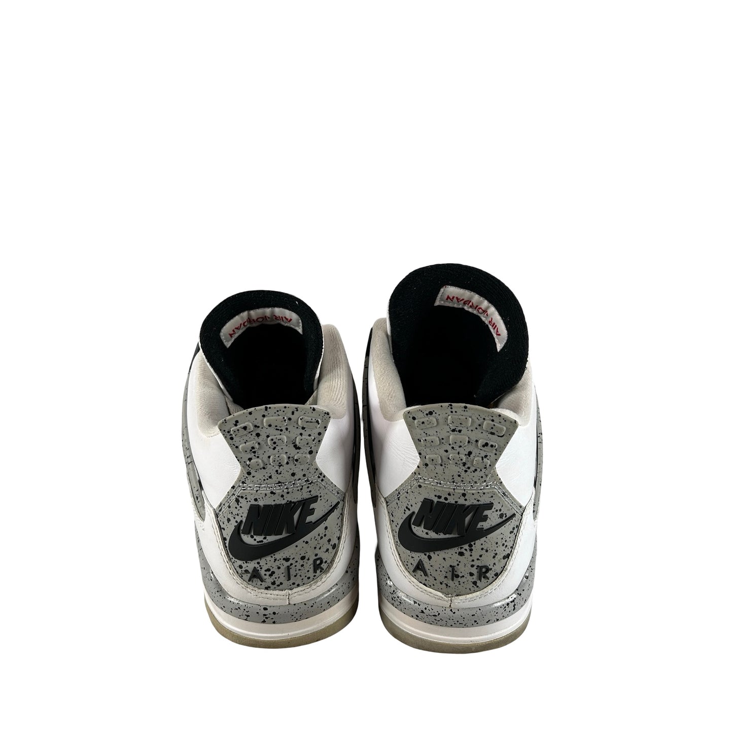 840606 192 Jordan 4 White Cement [USED] - 9 M (Used) (No Box3)