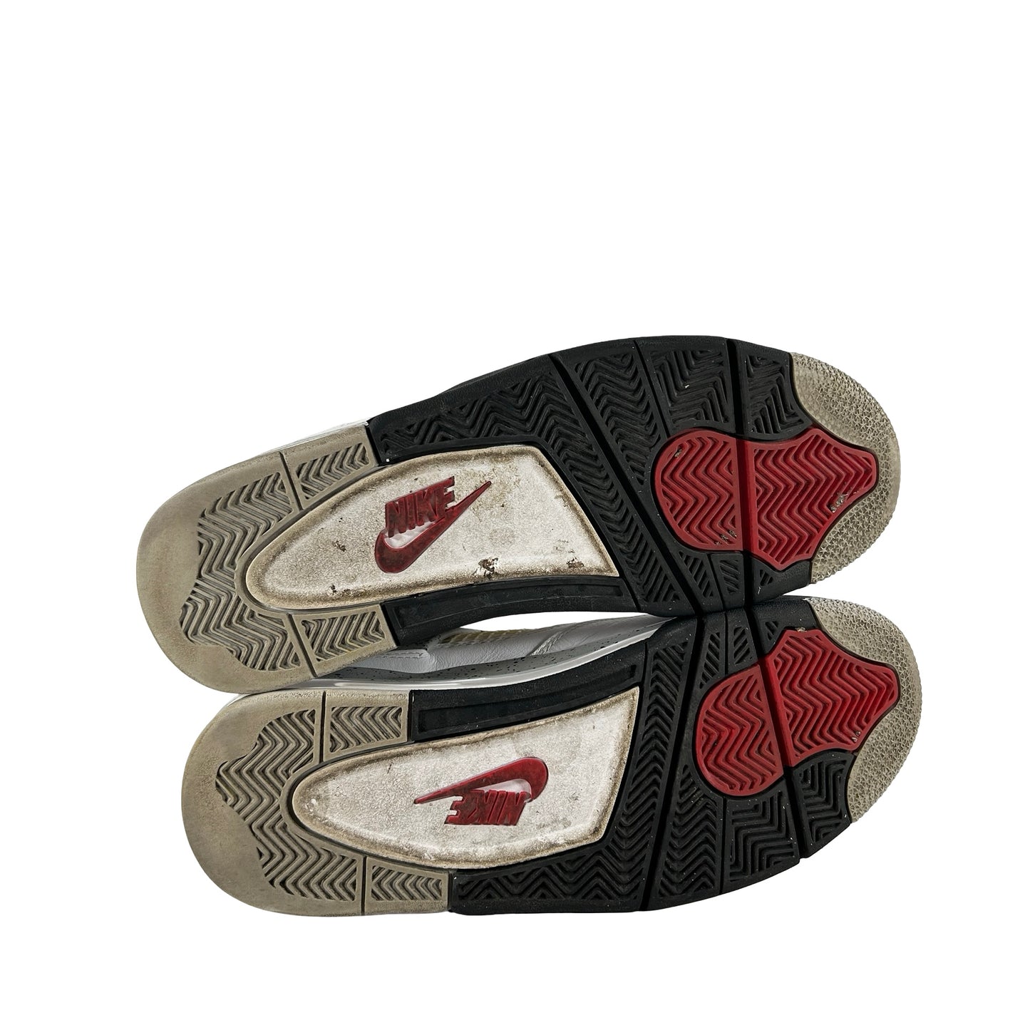 840606 192 Jordan 4 White Cement [USED] - 9 M (Used) (No Box3)