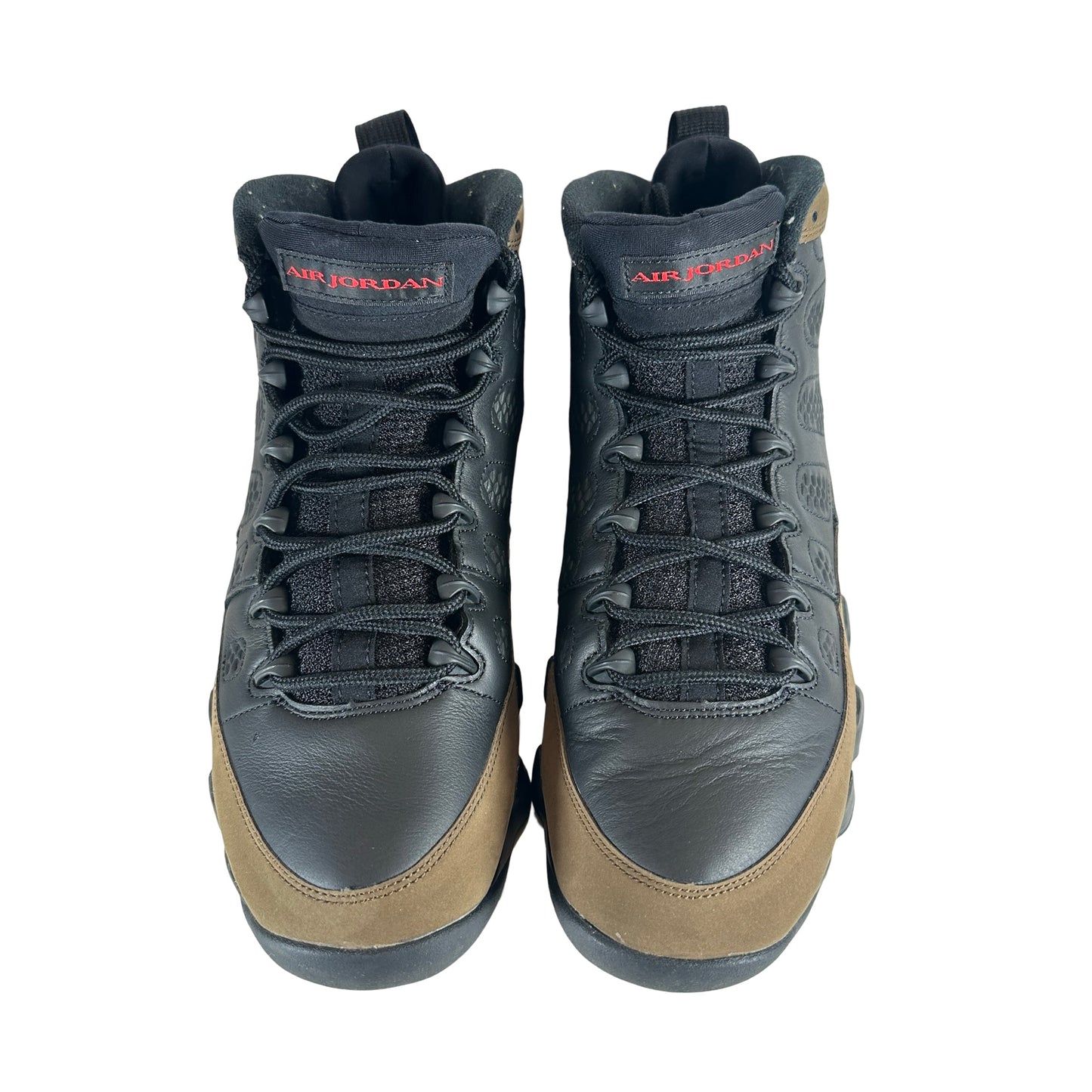 HV4794 030 Air Jordan 9 Retro Olive (2024) [USED] - 9.5 M (Used)