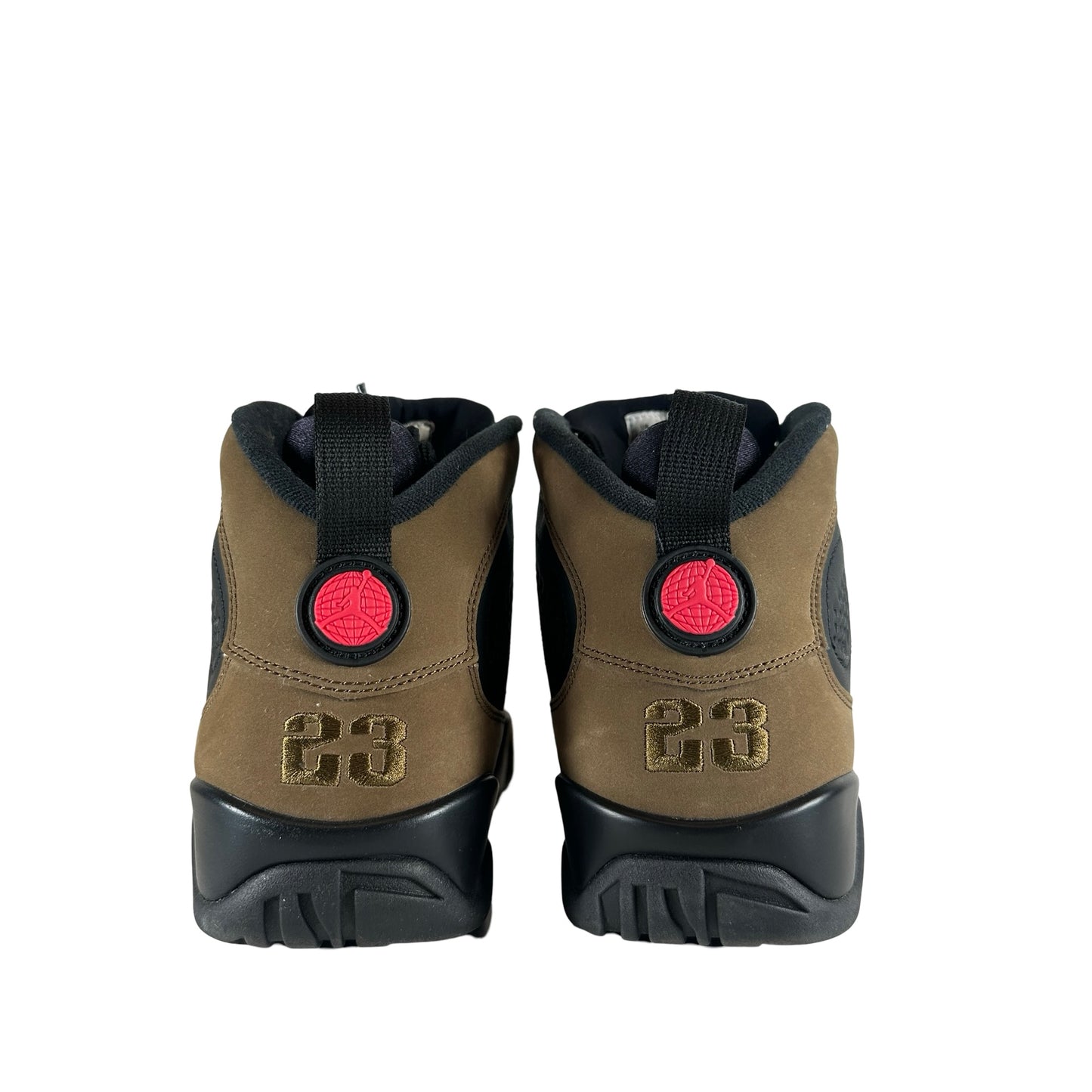 HV4794 030 Air Jordan 9 Retro Olive (2024) [USED] - 9.5 M (Used)
