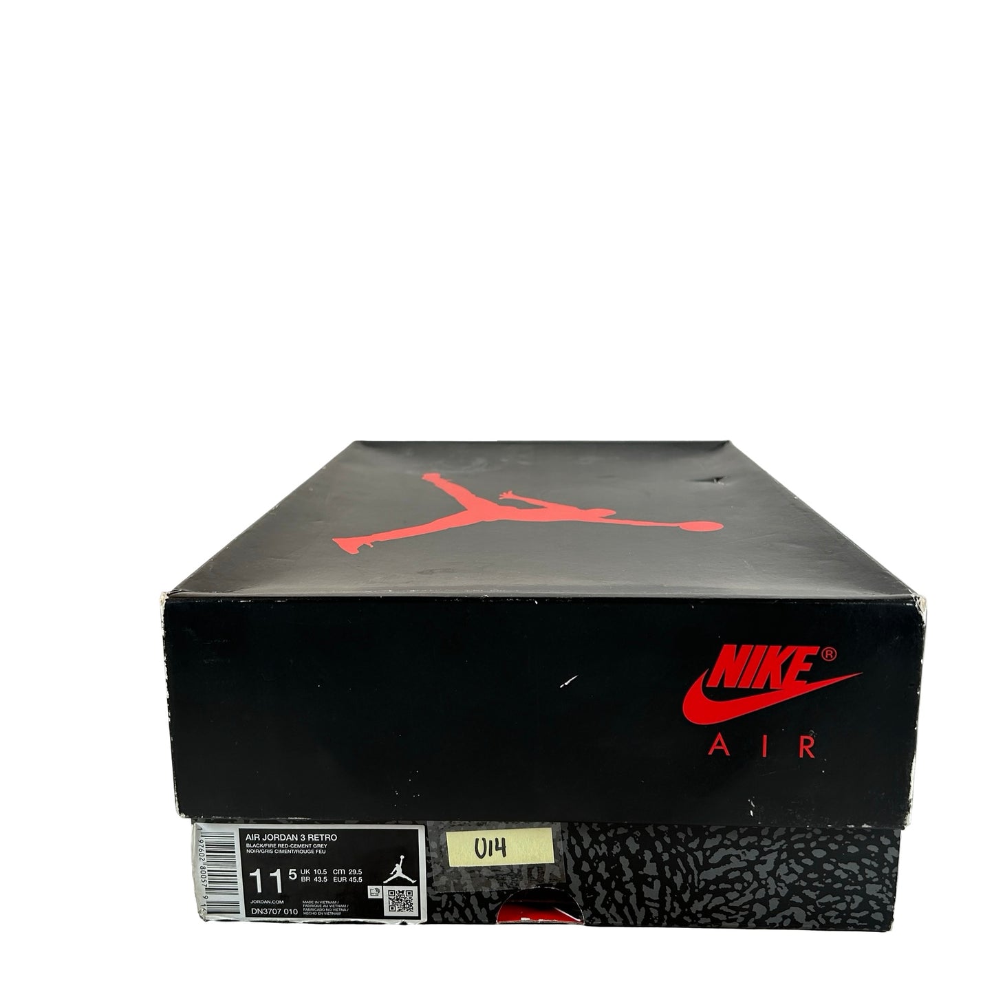 DN3707 010 Jordan 3 Retro Black Cement Reimagined (2024) [USED] - 11.5 M (Used14)