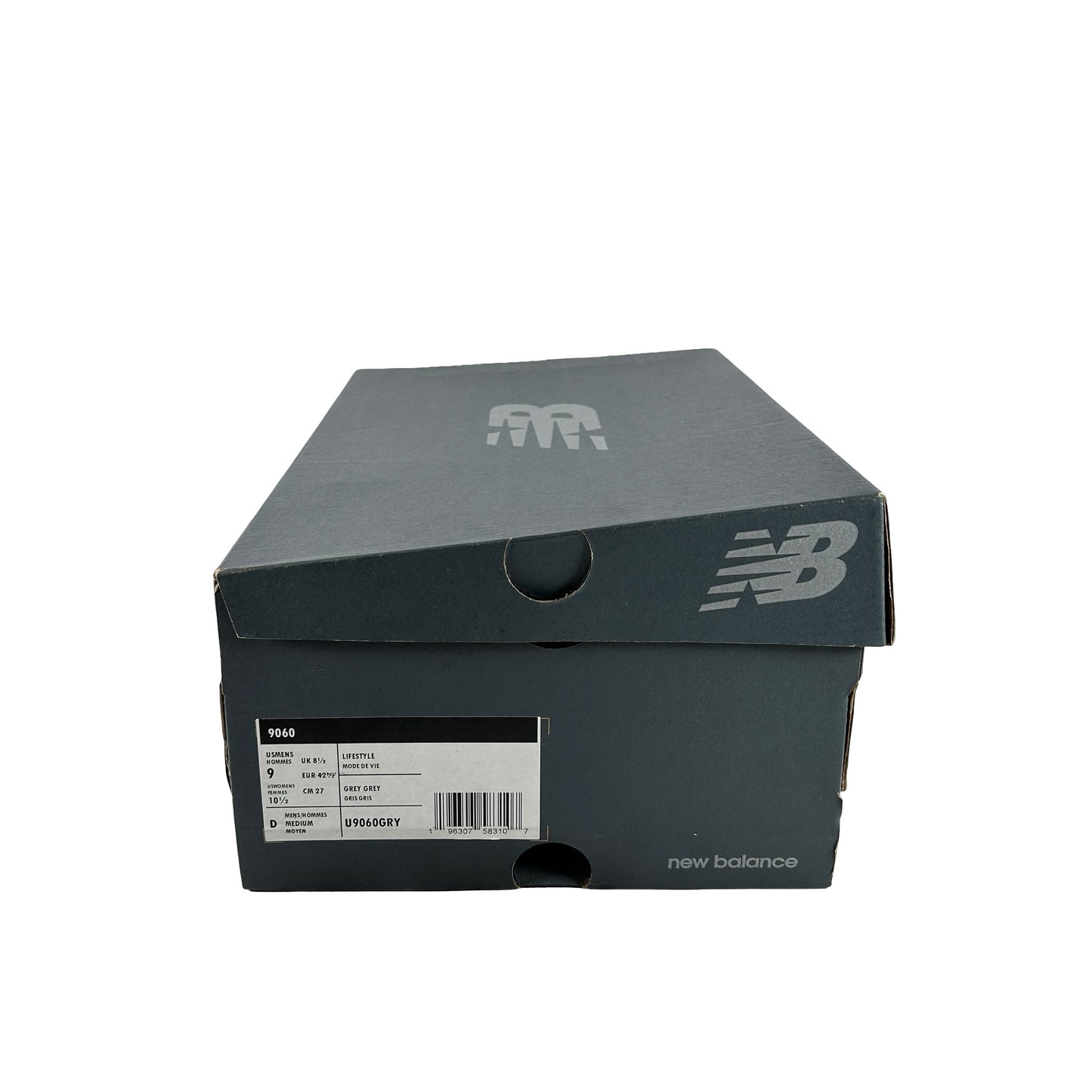U9060GRY New Balance 9060 Rain Cloud Grey [USED] - 9 M (Used)