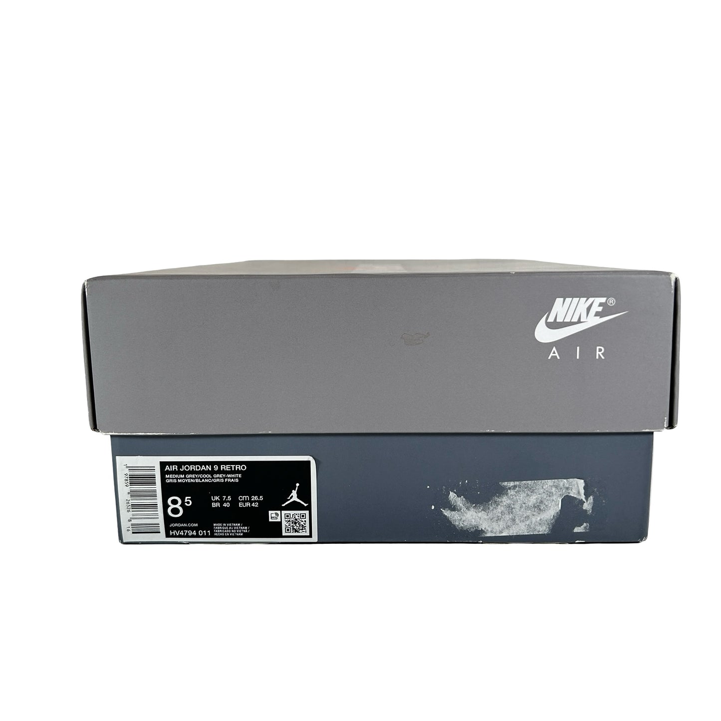 HV4794 011 Jordan 9 Retro Cool Grey (2025) [USED] - 8.5 M (Used)