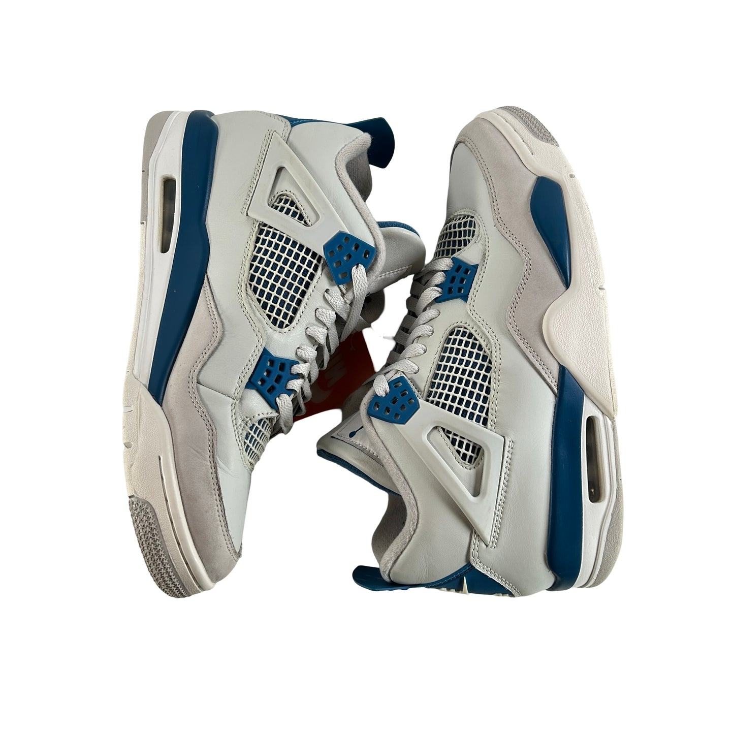 FV5029 141 Jordan 4 Retro Military Blue (2024) [USED] - 9 M (Used) (No Box) (Missing Left Insole)