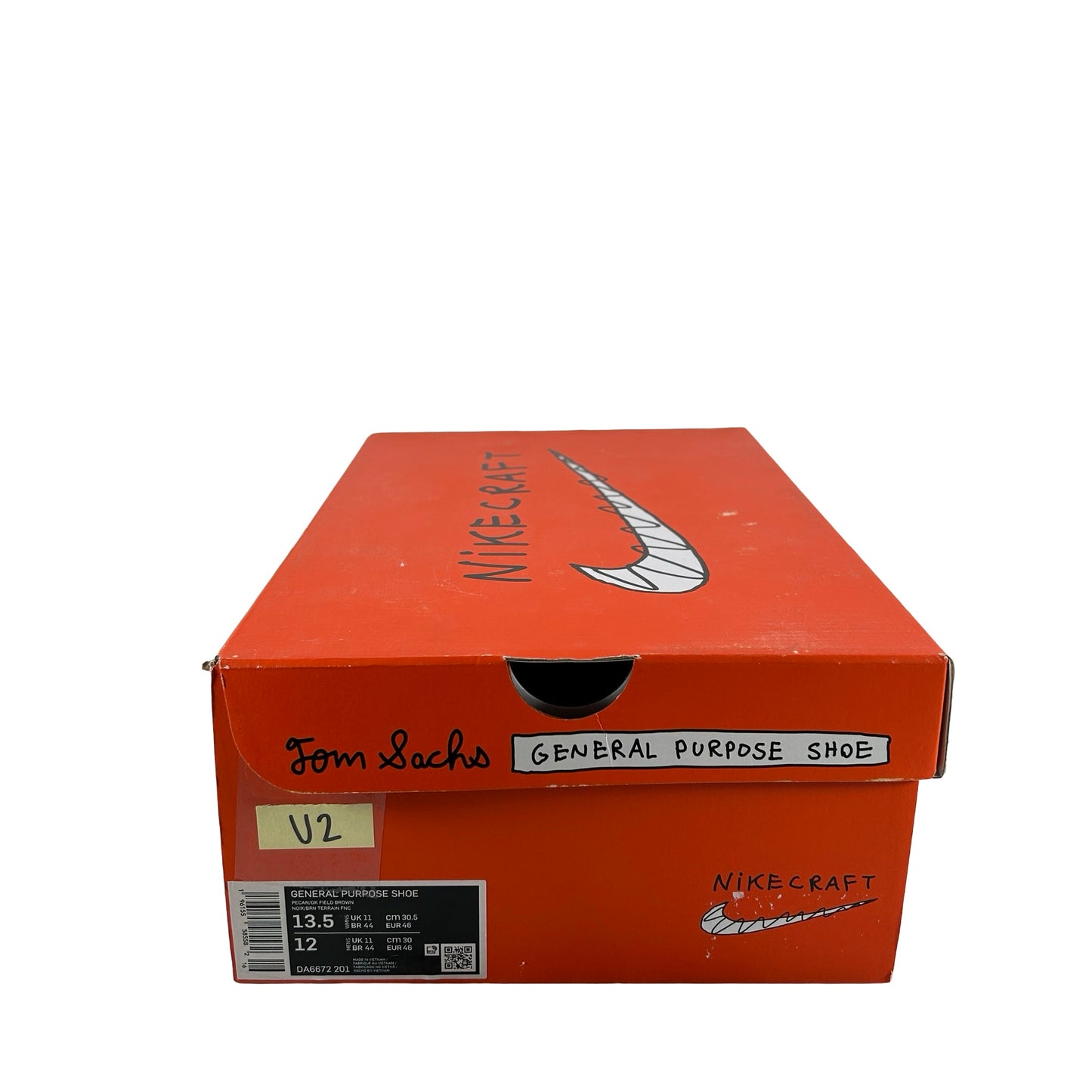 DA6672 201 NikeCraft General Purpose Shoe Tom Sachs Field Brown [USED] - 13.5W (Used2)