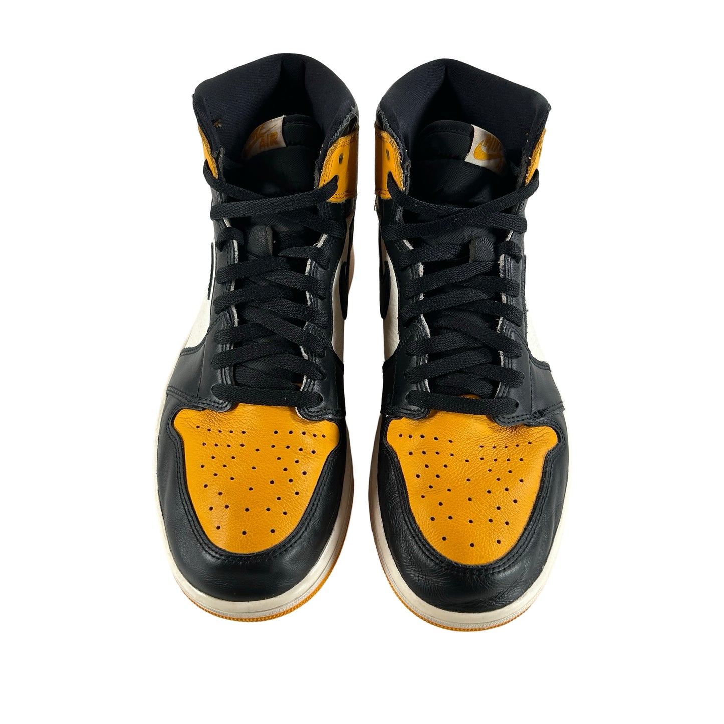 555088 711 Jordan 1 Retro High OG Yellow Toe [USED] - 11.5 (Used2) (No Box2)