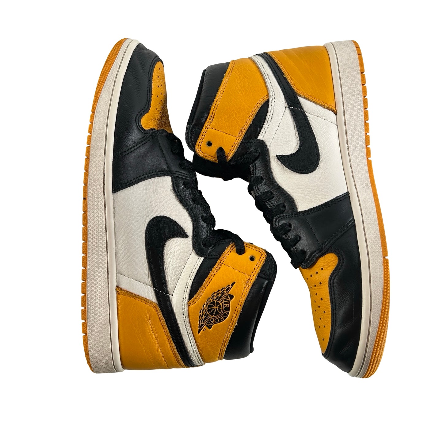 555088 711 Jordan 1 Retro High OG Yellow Toe [USED] - 11.5 (Used2) (No Box2)