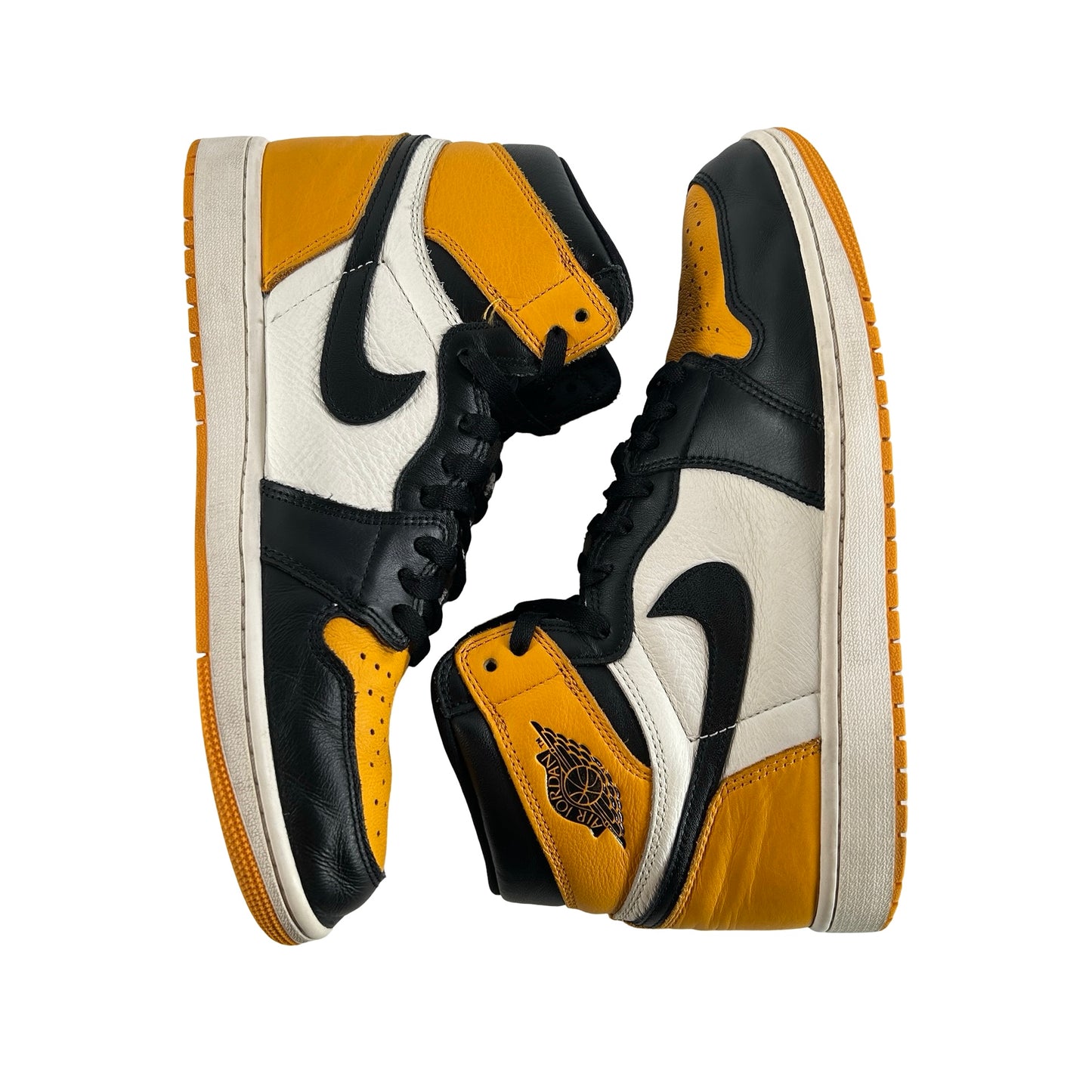 555088 711 Jordan 1 Retro High OG Yellow Toe [USED] - 11.5 (Used2) (No Box2)