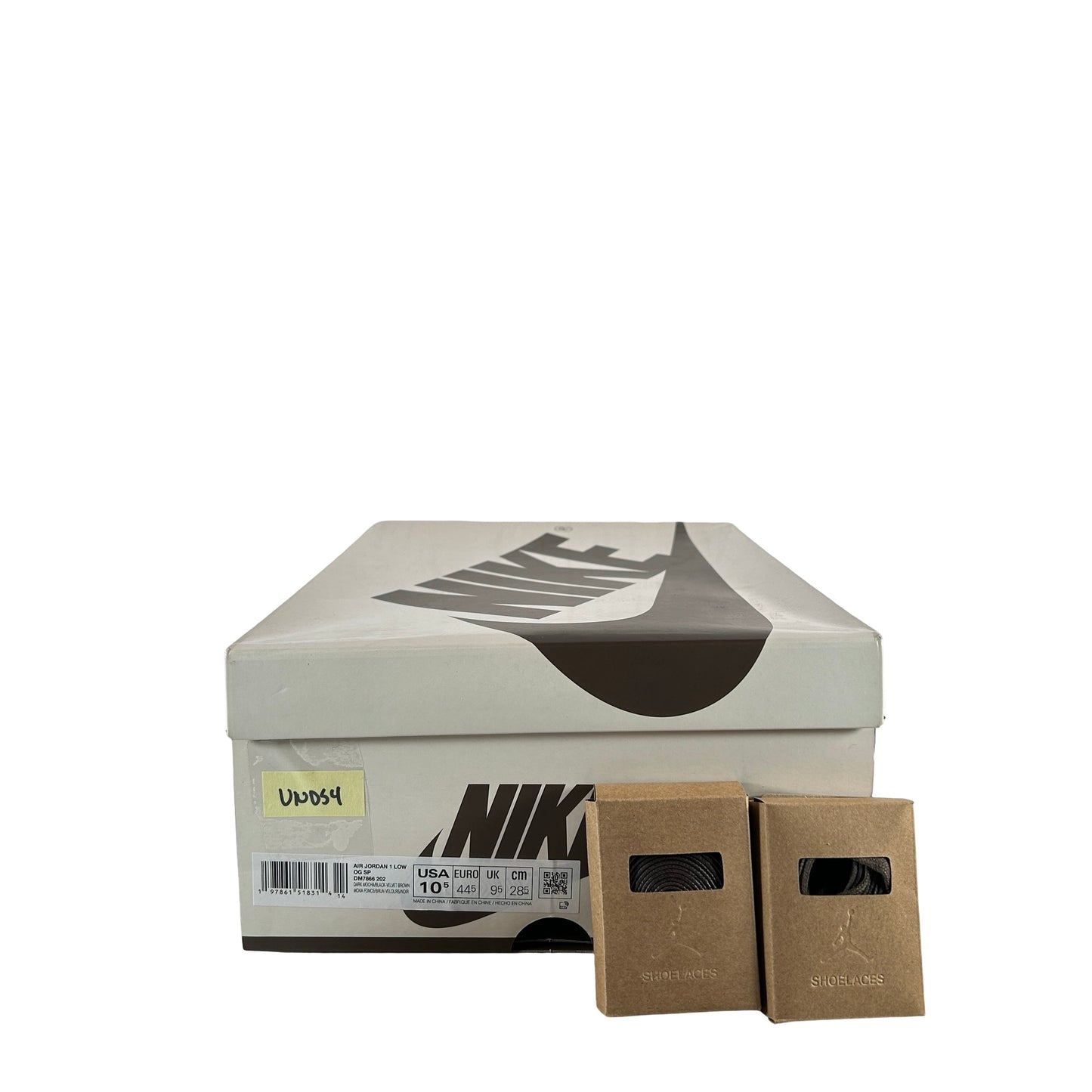 DM7866 202 Jordan 1 Retro Low OG SP Travis Scott Velvet Brown [USED] - 10.5 (VNDS4)