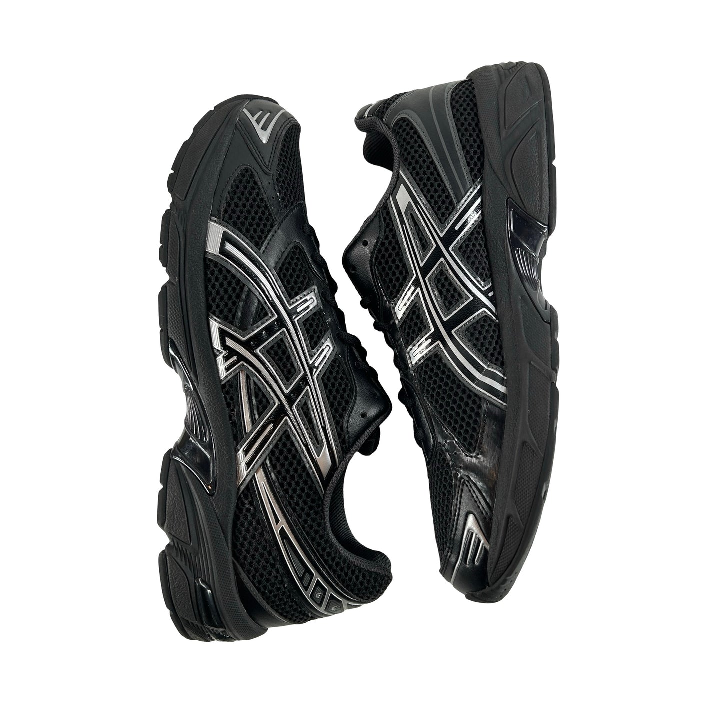 1201A906 001 ASICS Gel-1130 Black Pure Silver [USED] - 11.5 M (Used)